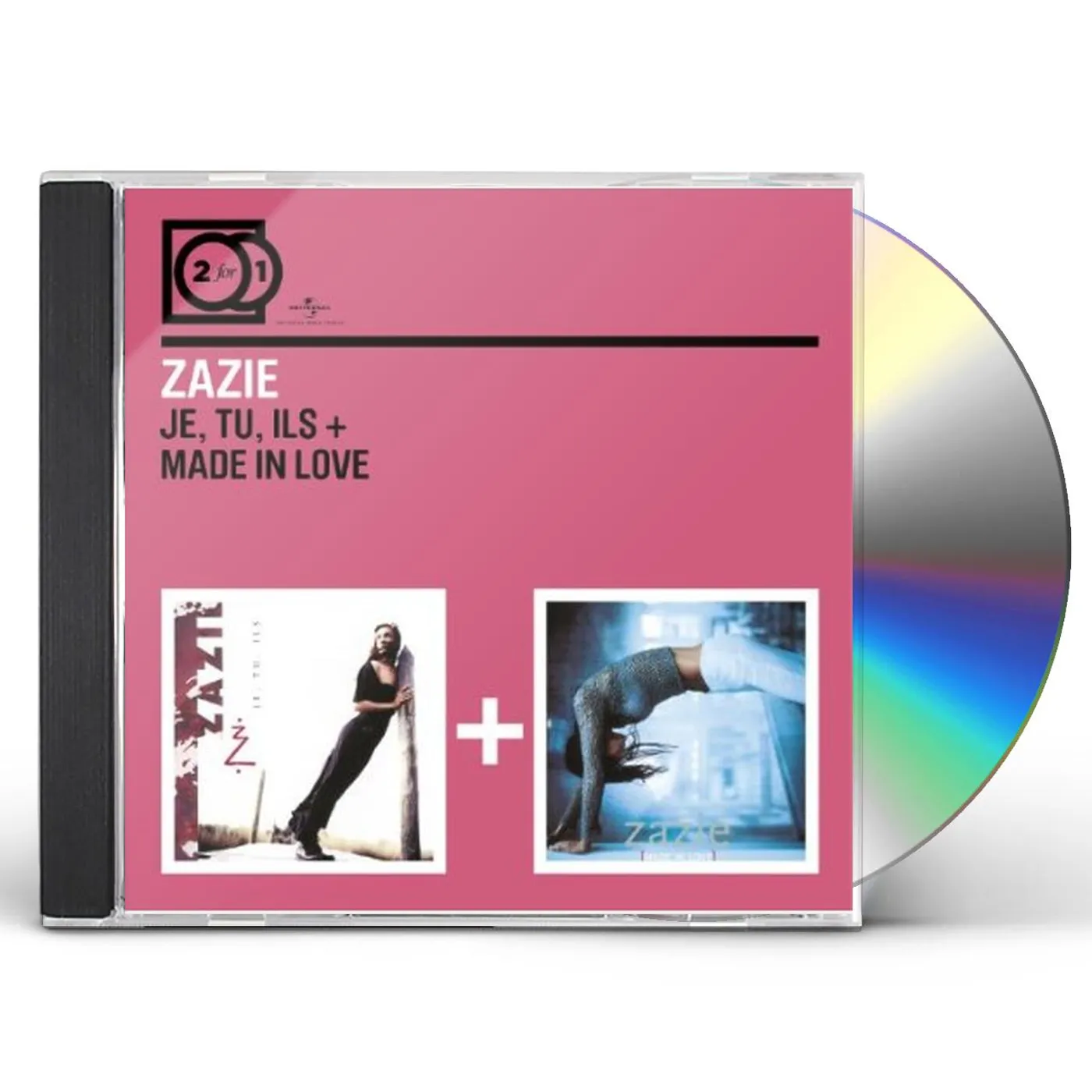 Zazie JE TU ILS/MADE IN LOVE CD