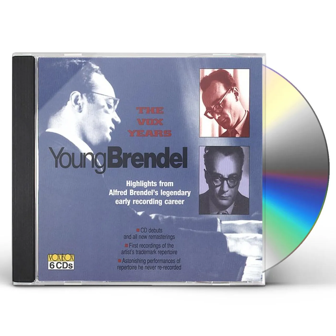 Alfred Brendel YOUNG BRENDEL CD