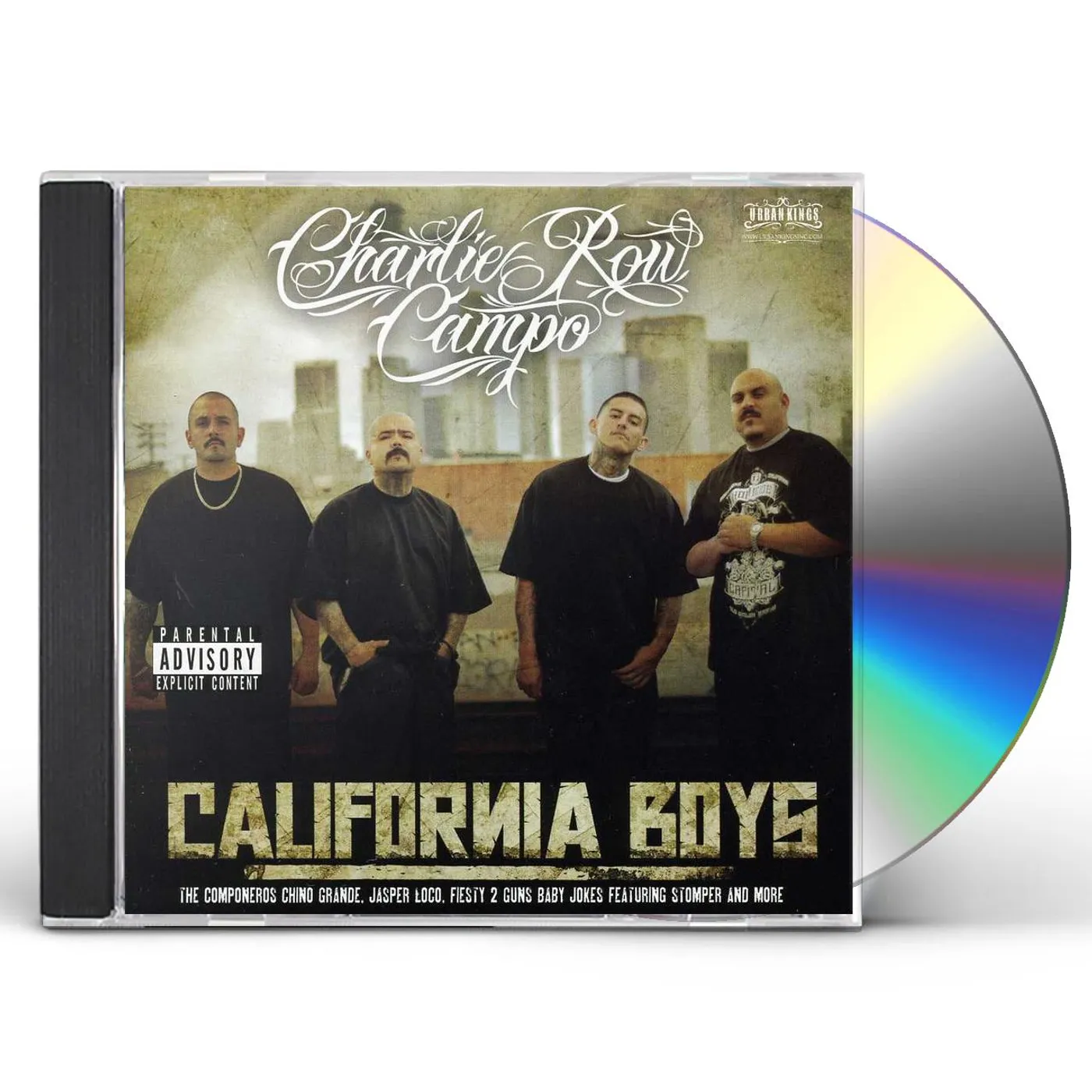 Charlie Row Campo CALIFORNIA BOYS CD