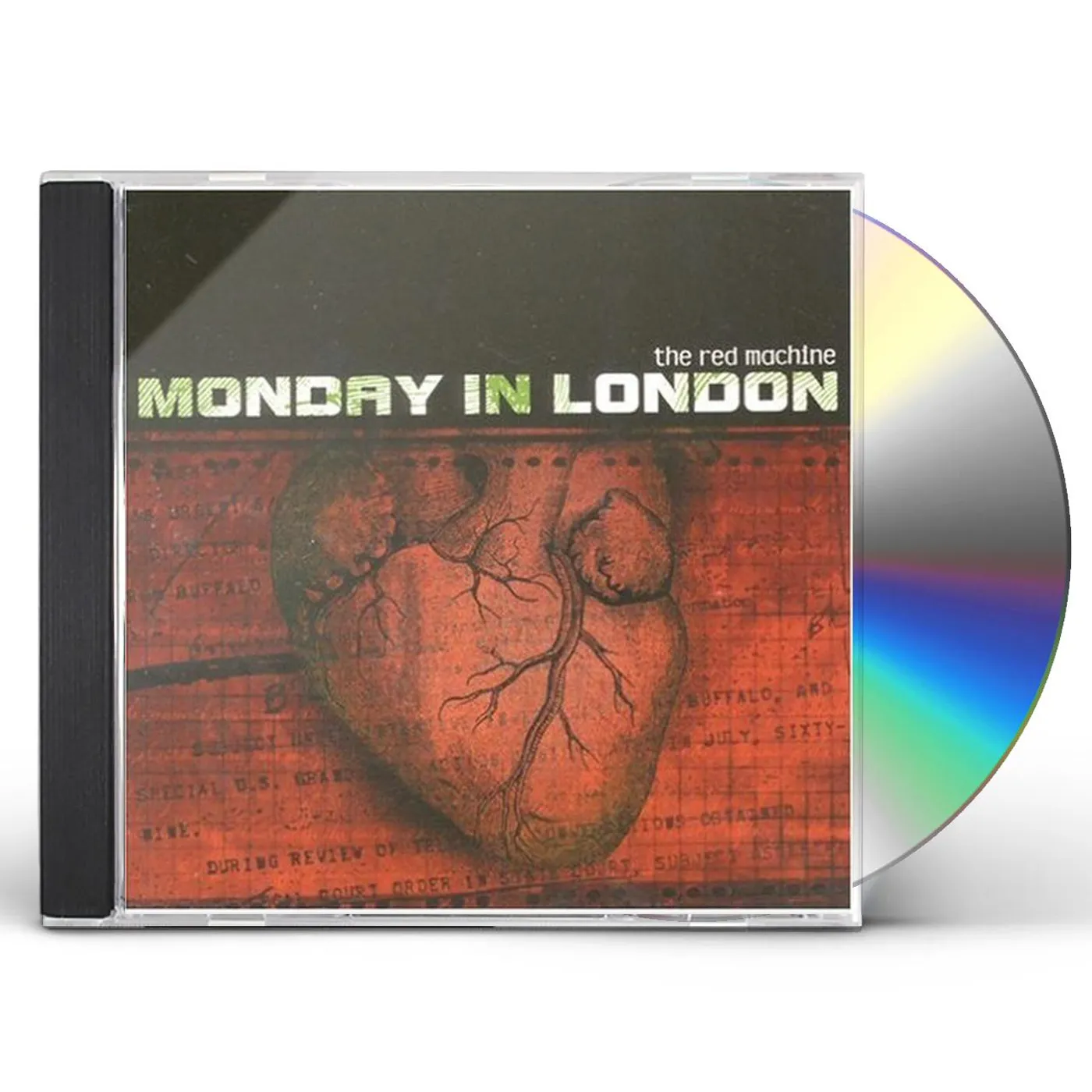Monday In London RED MACHINE CD