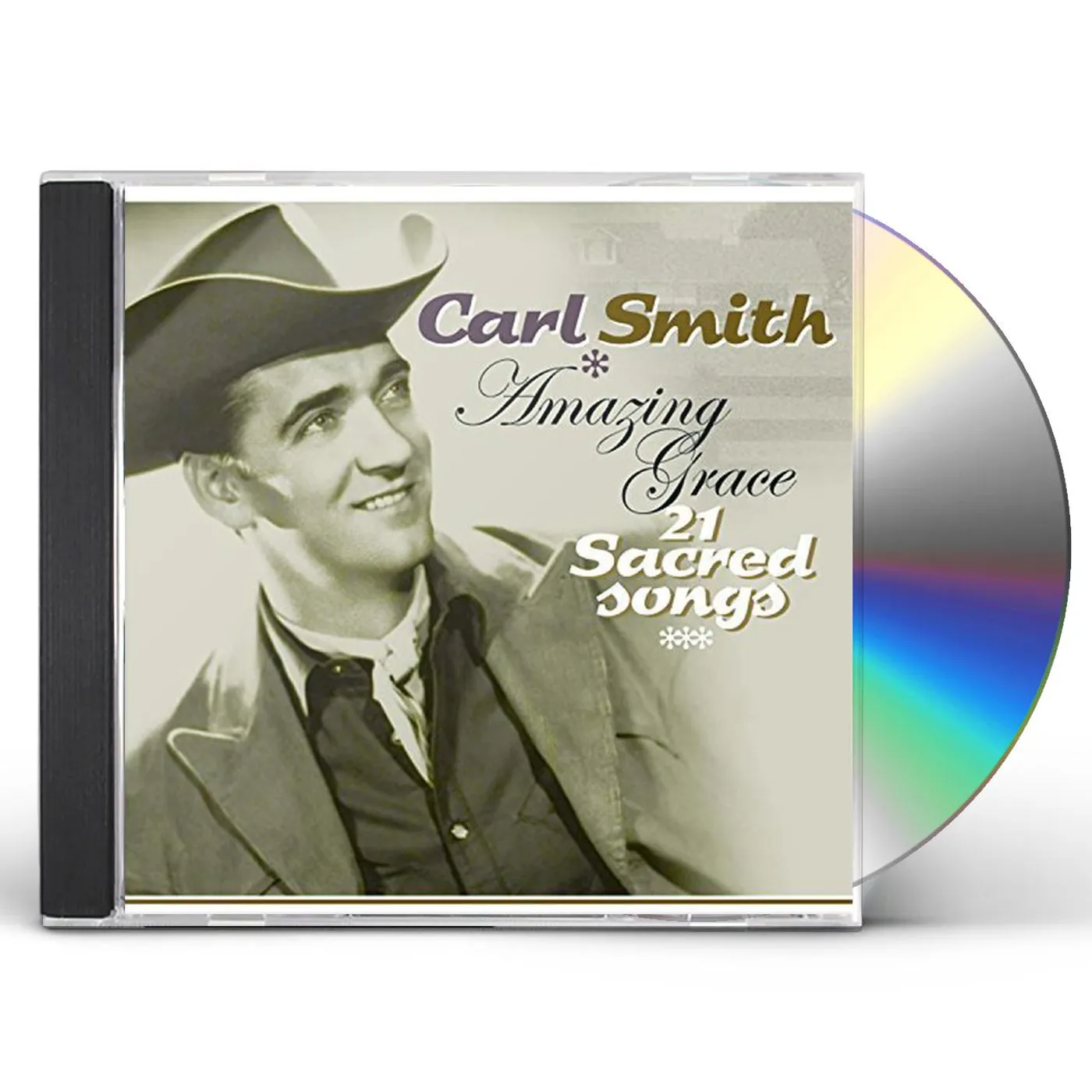 Carl Smith AMAZING GRACE: 21 SACRED CD