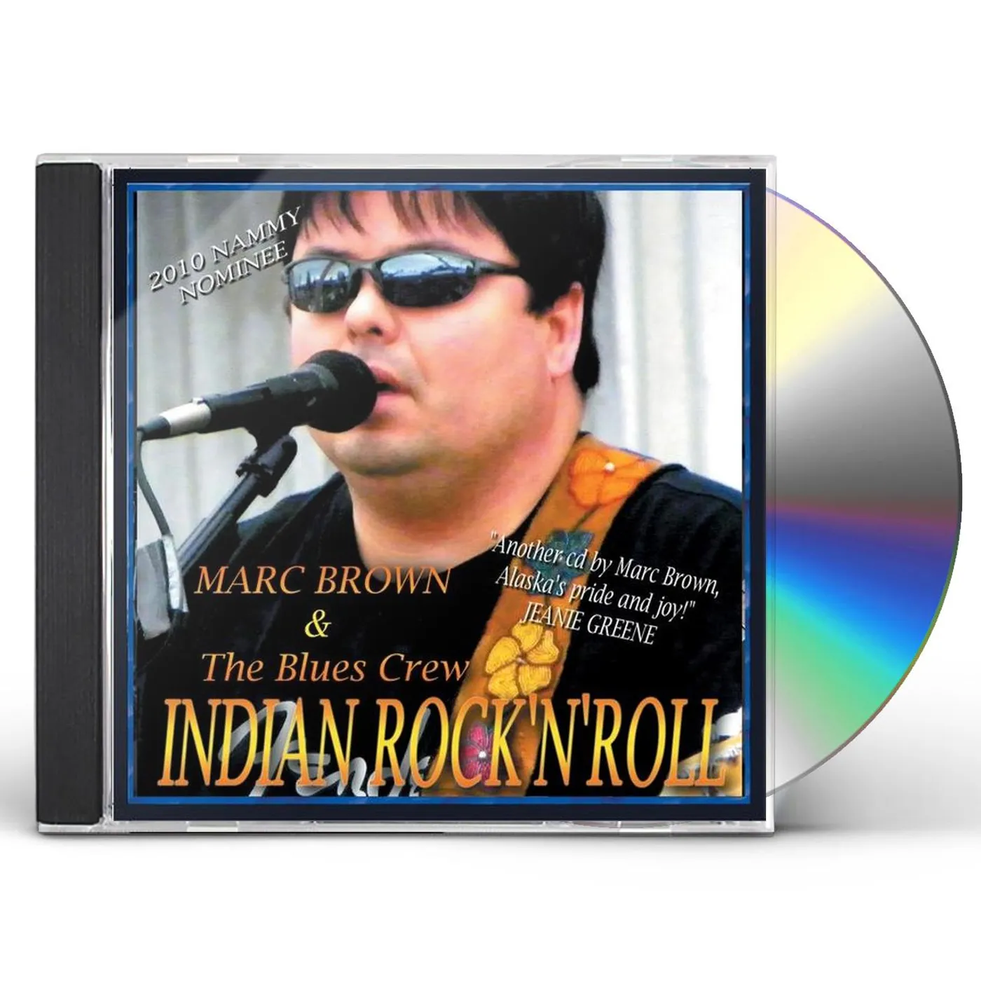 Marc Brown & the Blues Crew INDIAN ROCK & ROLL CD