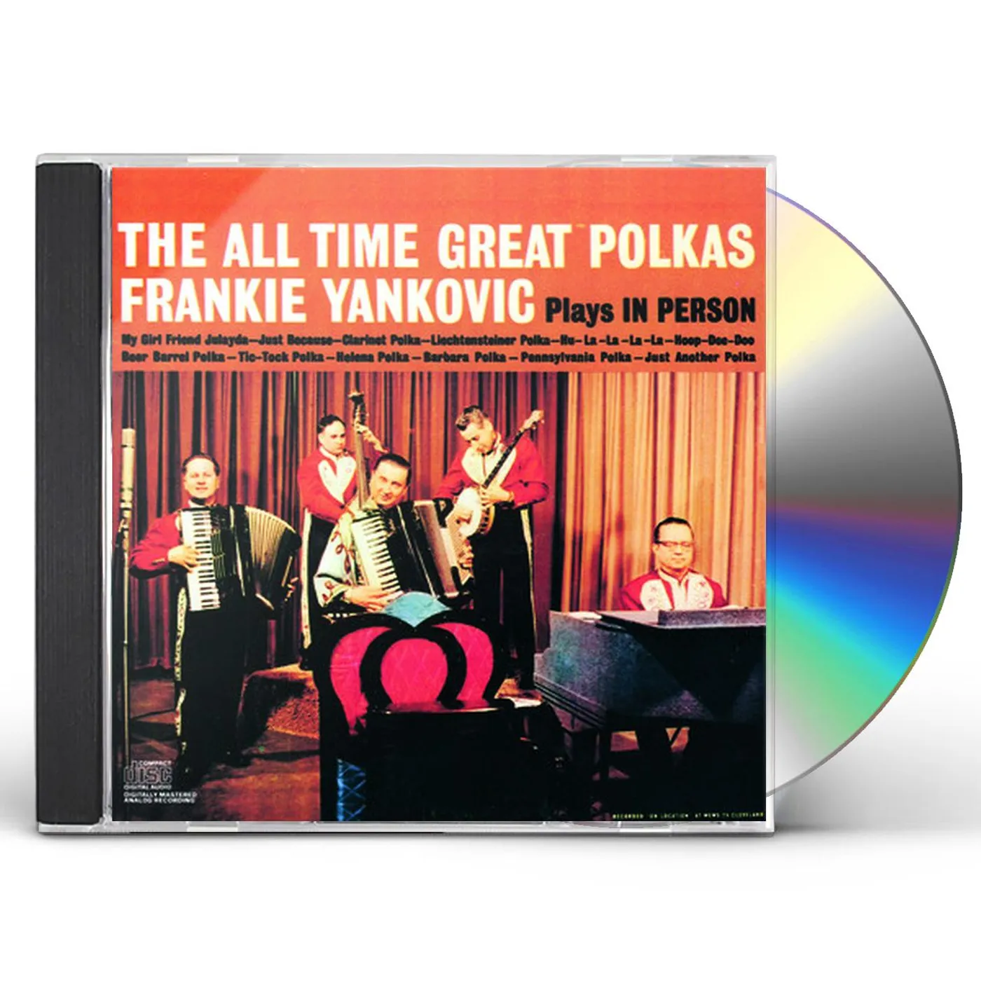 Frank Yankovic ALL TIME GREAT POLKAS CD