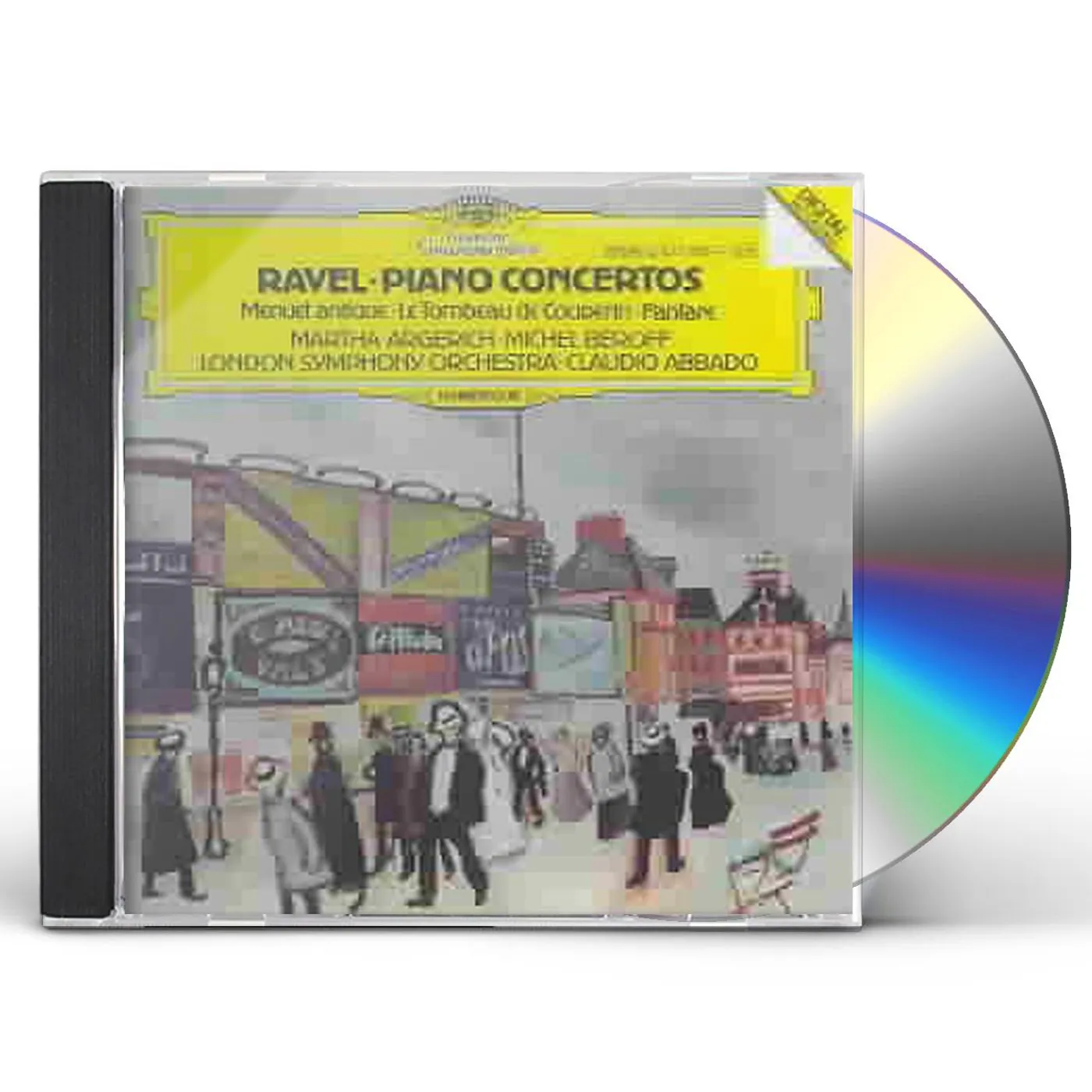Claudio Abbado Piano Concerti, Menuet Antique CD