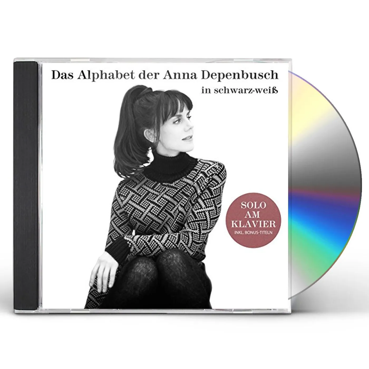 DAS ALPHABET DER ANNA DEPENBUSCH IN SCHWARZ-WEISS CD