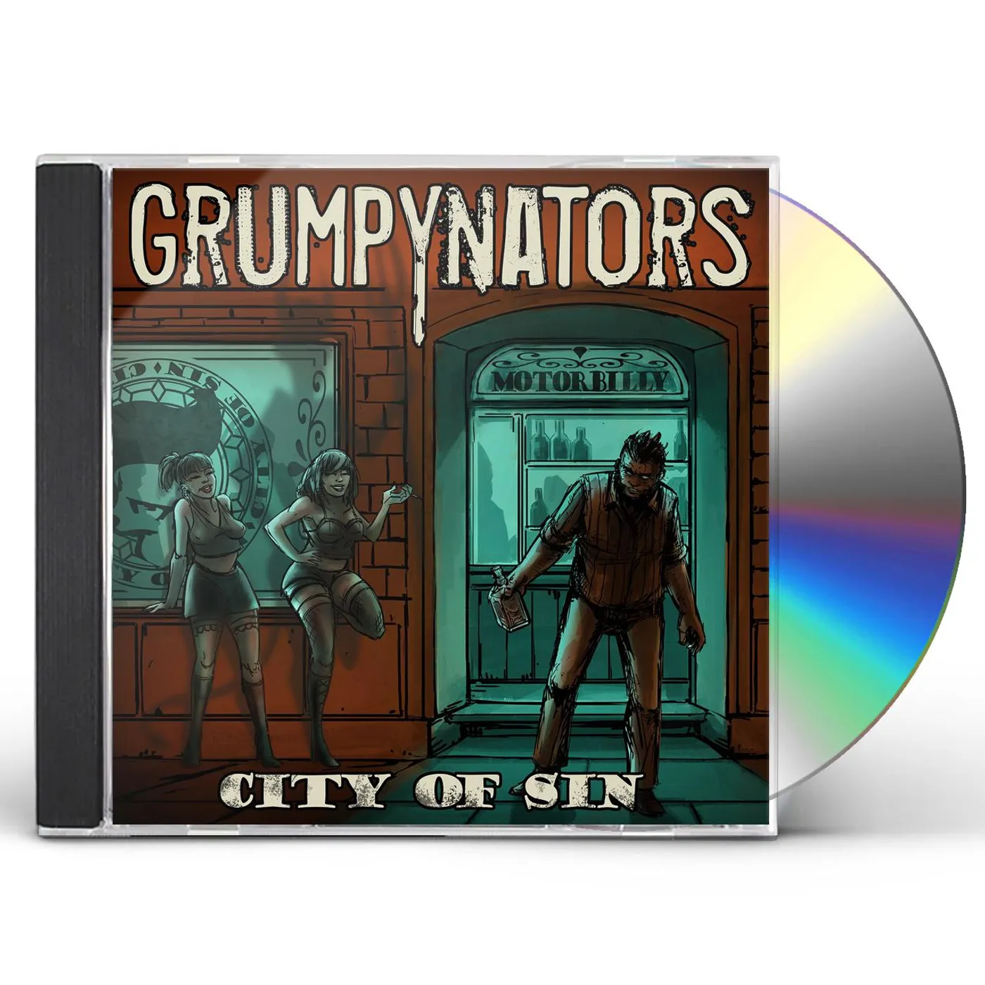 Grumpynators CITY OF SIN CD