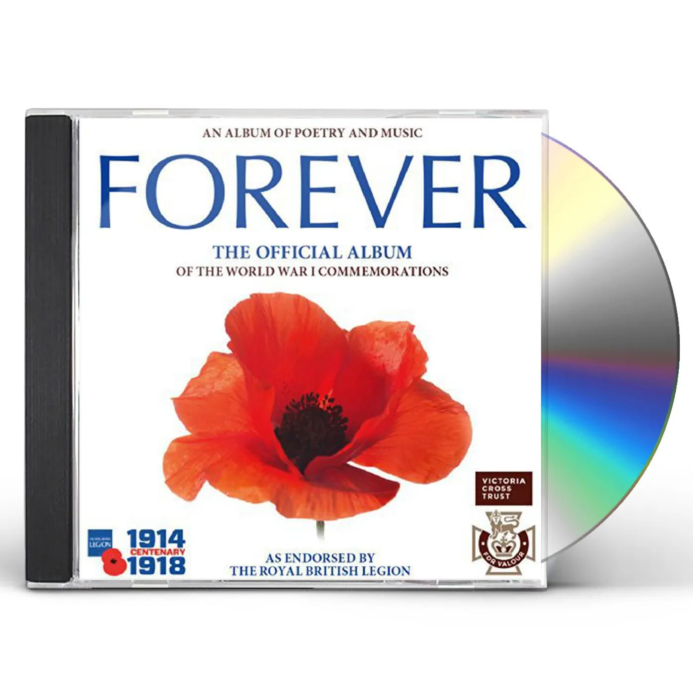 The Central Band of The Royal British Legion FOREVER: THE OFFICIAL ALBUM CD