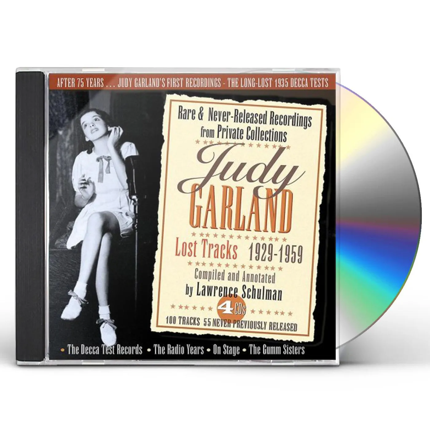 Judy Garland LOST TRACKS 1929-1959 CD