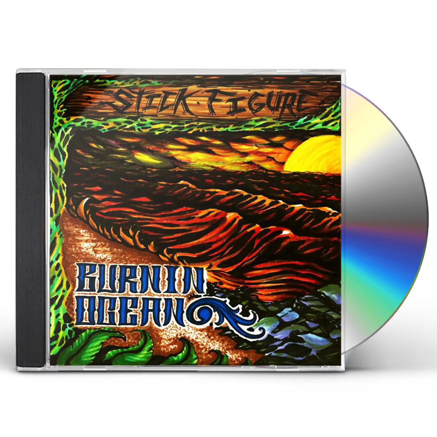 Stick Figure BURNIN OCEAN CD