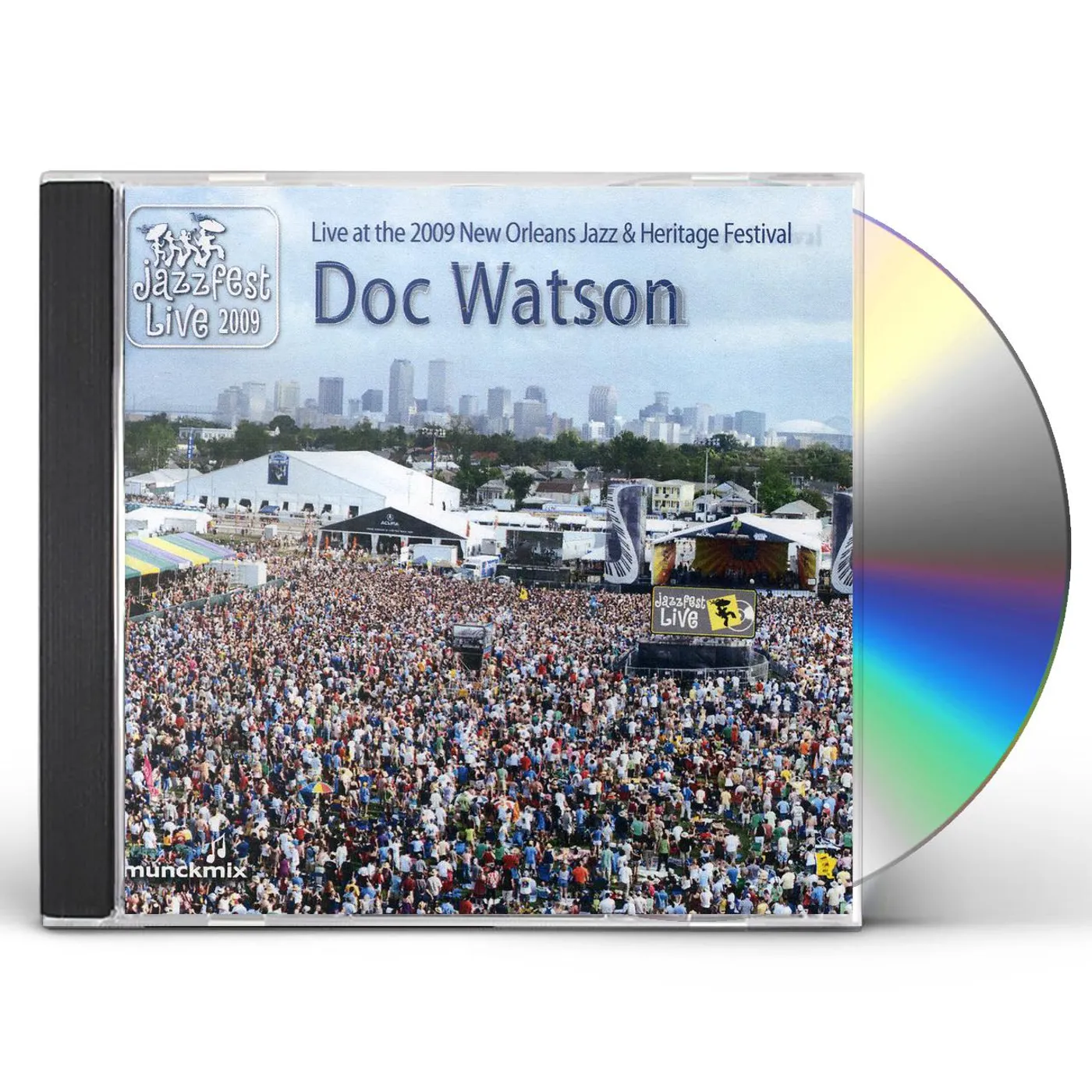 Doc Watson LIVE AT 2009 NEW ORLEANS JAZZ & HERITAGE FESTIVAL CD