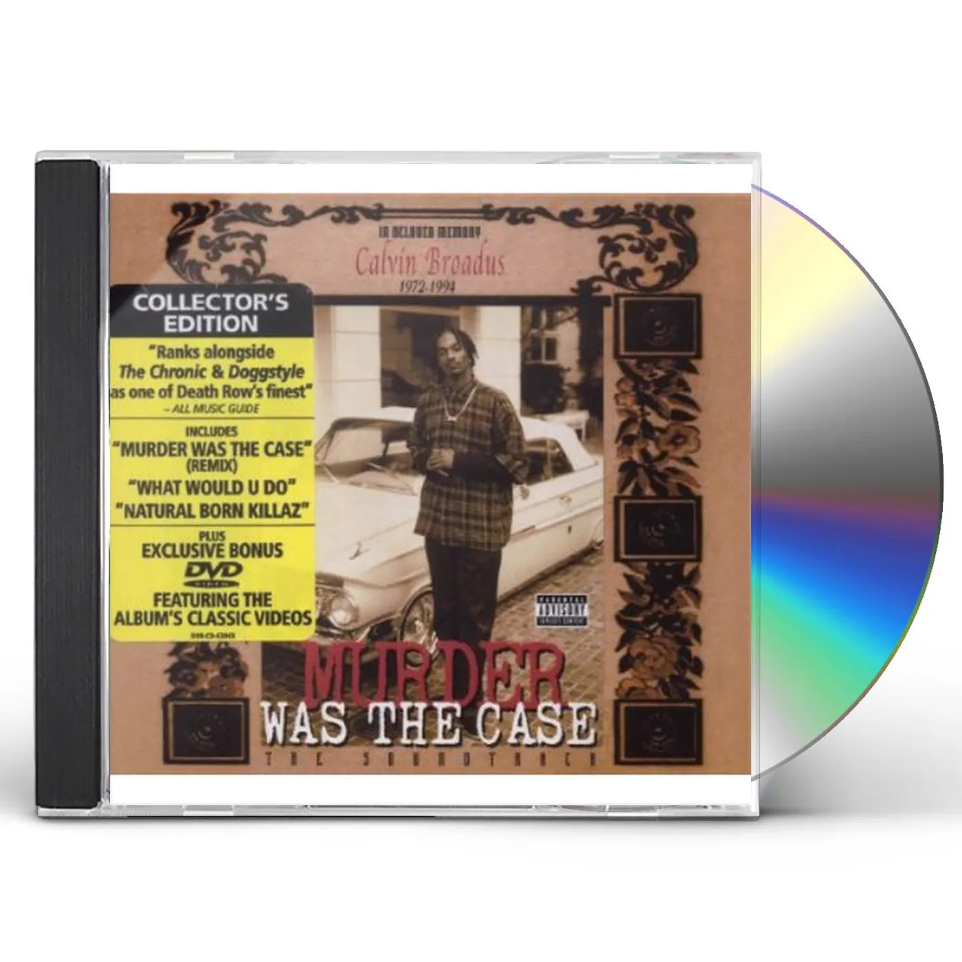 Snoop Dogg MURDER WAS THE CASE: SOUNDTRACK CD