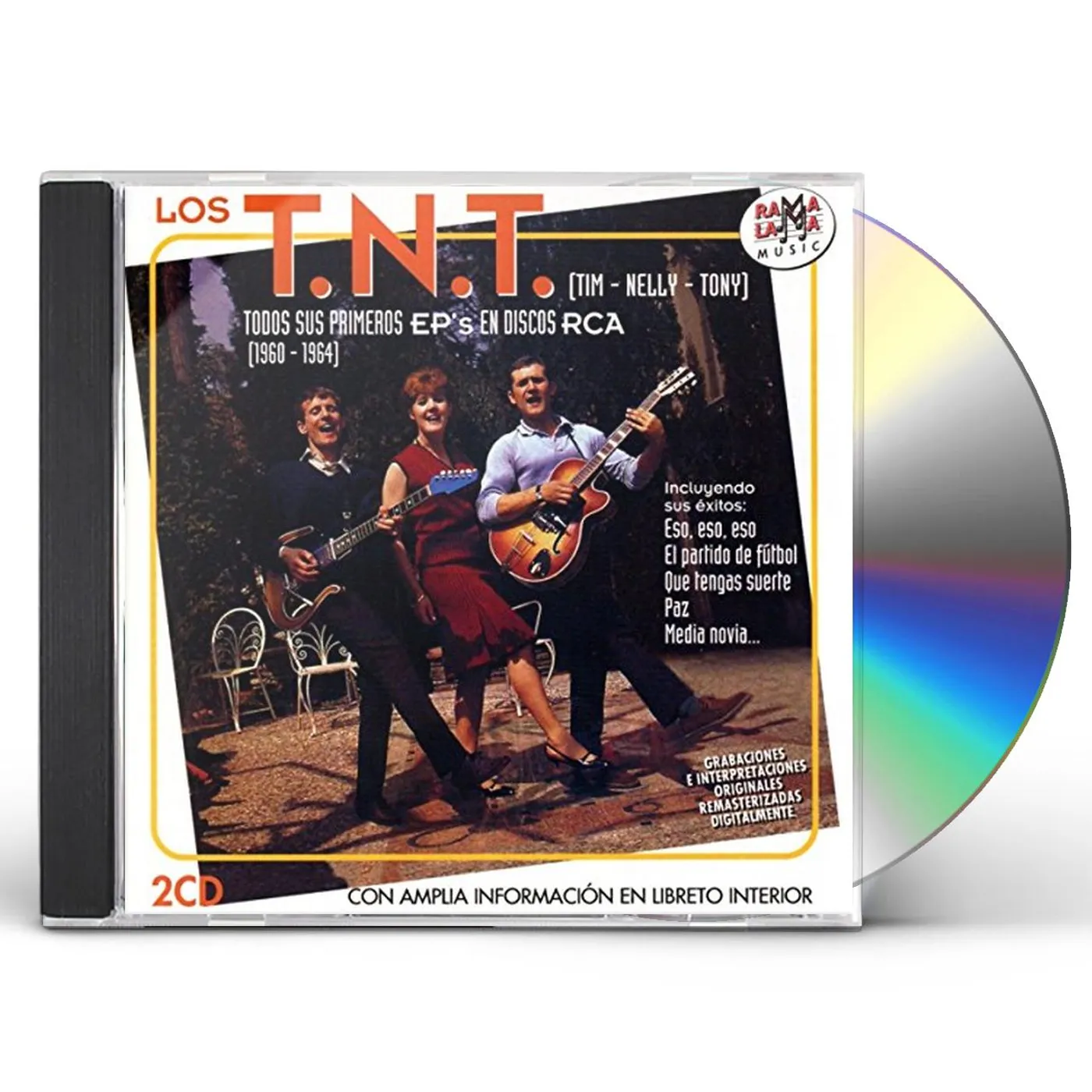 Los TNT TODOS SUS PRIMEROS EP'S (1960-1964) CD