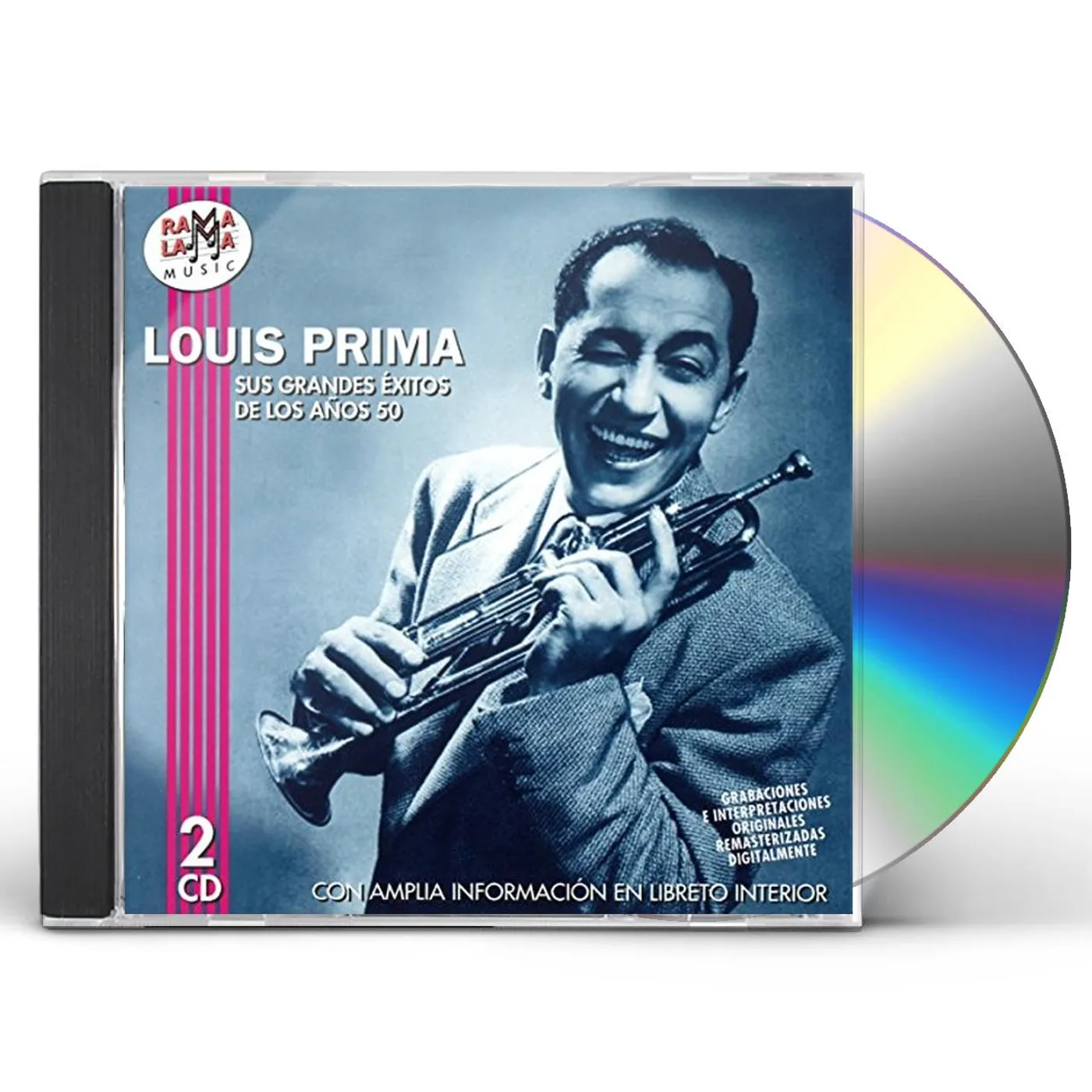 Louis Prima SUS GRANDES EXITOS DE LOS ANOS 50 CD