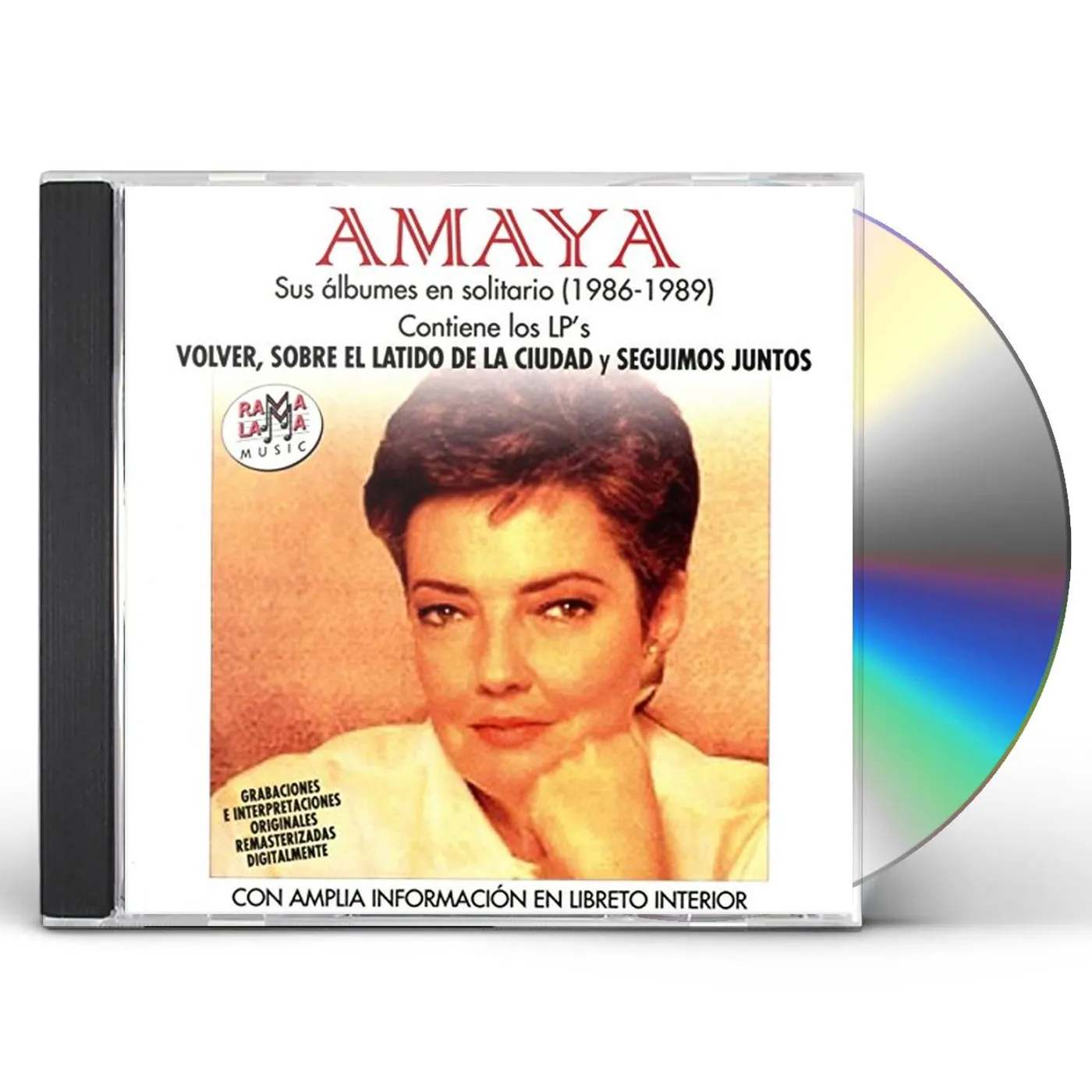 Amaya SUS ALBUMES EN SOLITARIO (1986-1989) CD