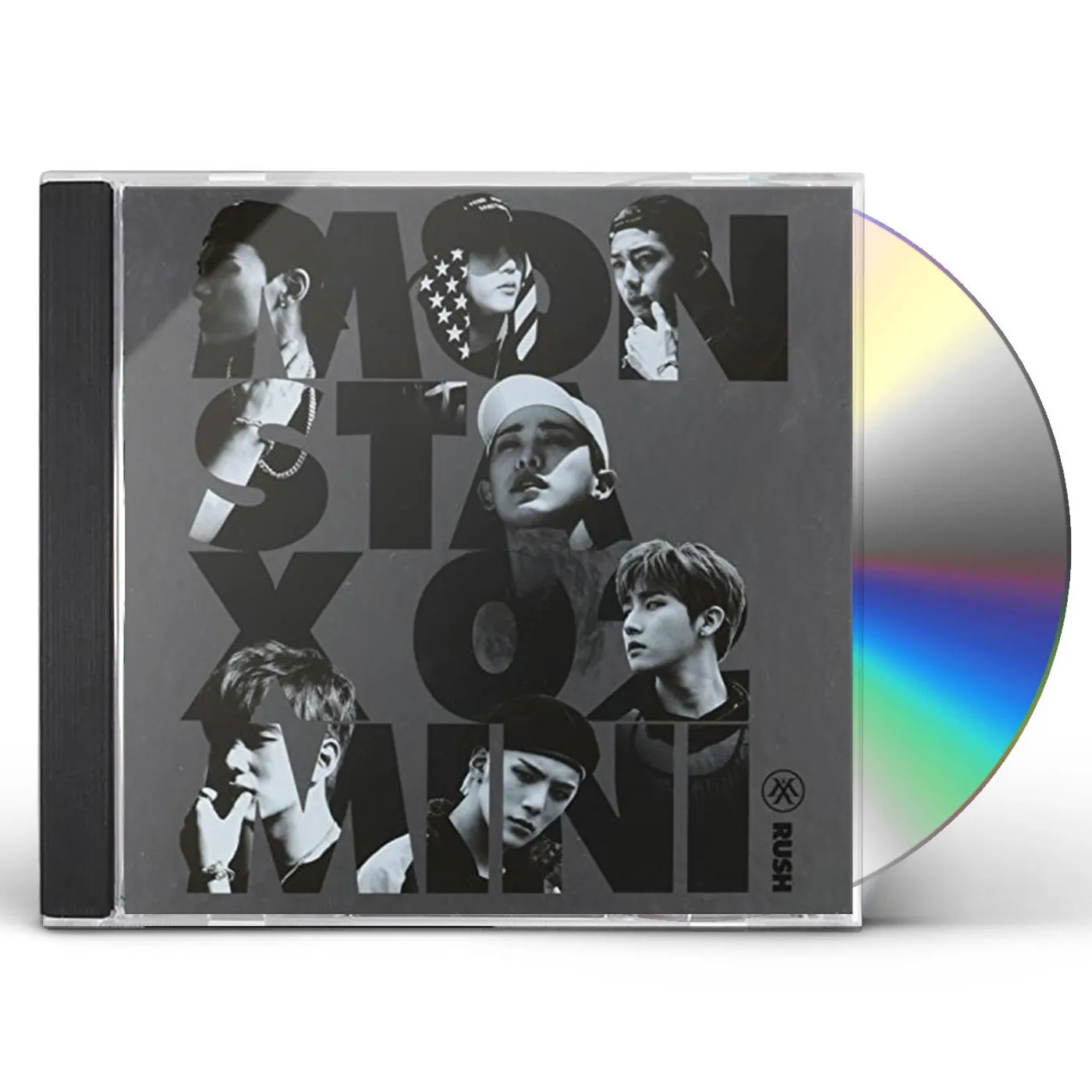 MONSTA X RUSH (2ND MINI ALBUM) OFFICIAL VERSION CD