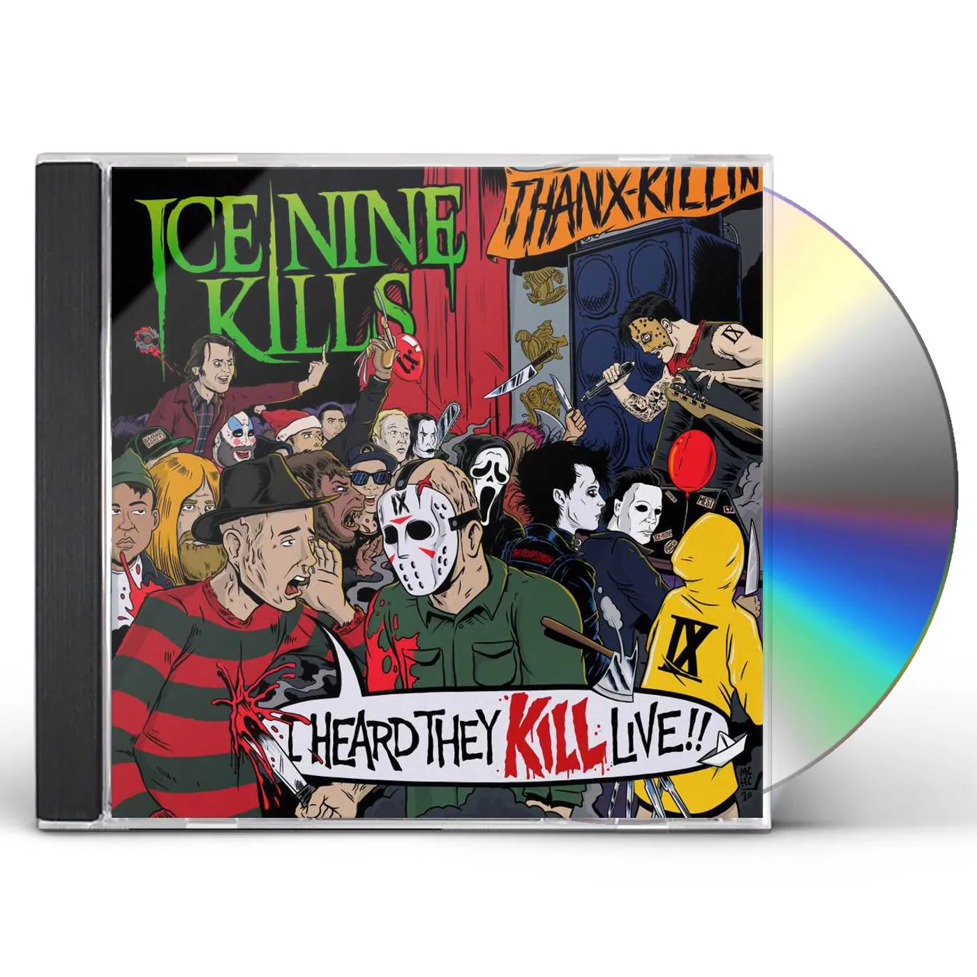 Ice Nine Kills I HEARD THEY KILL LIVE CD