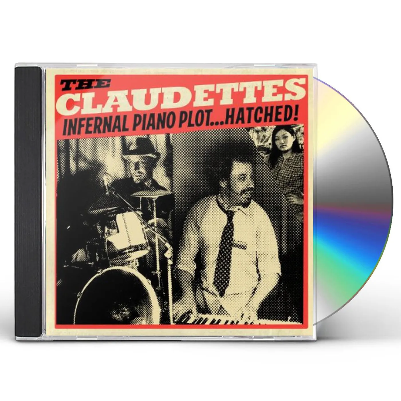 The Claudettes INFERNAL PIANO PLOT HATCHED CD