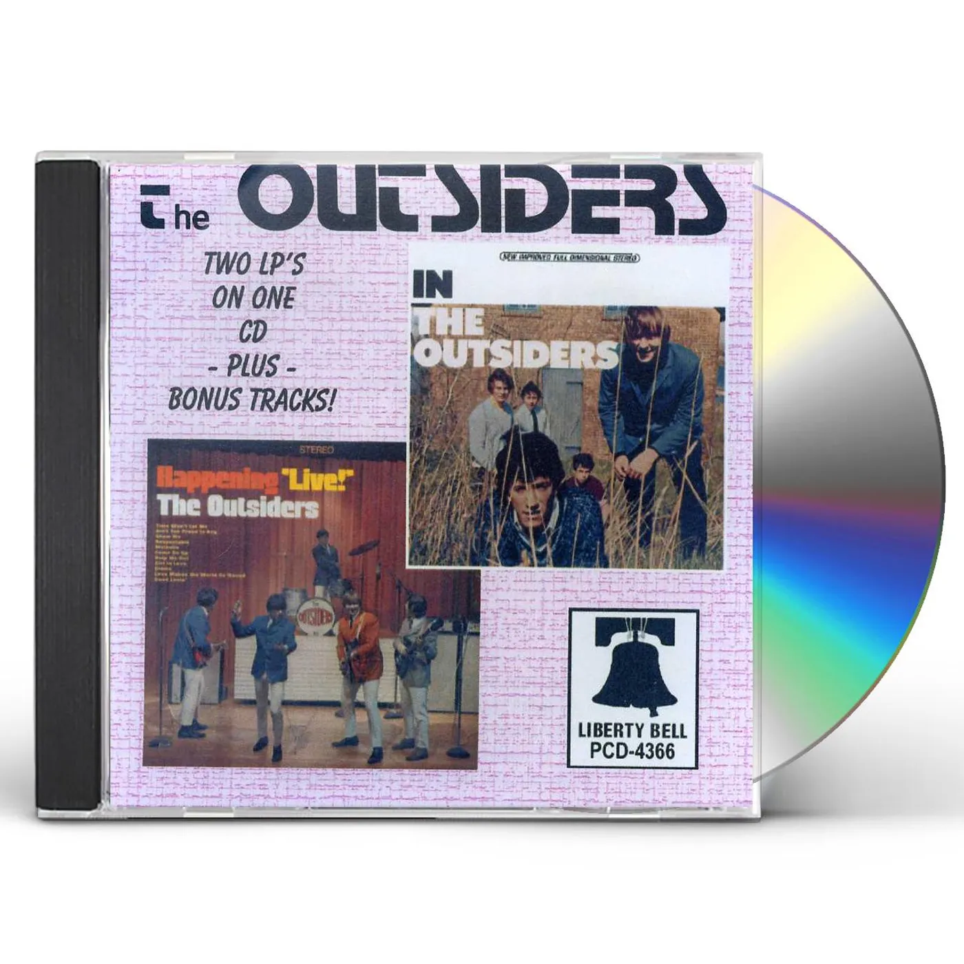 The Outsiders IN / HAPPENING LIVE CD