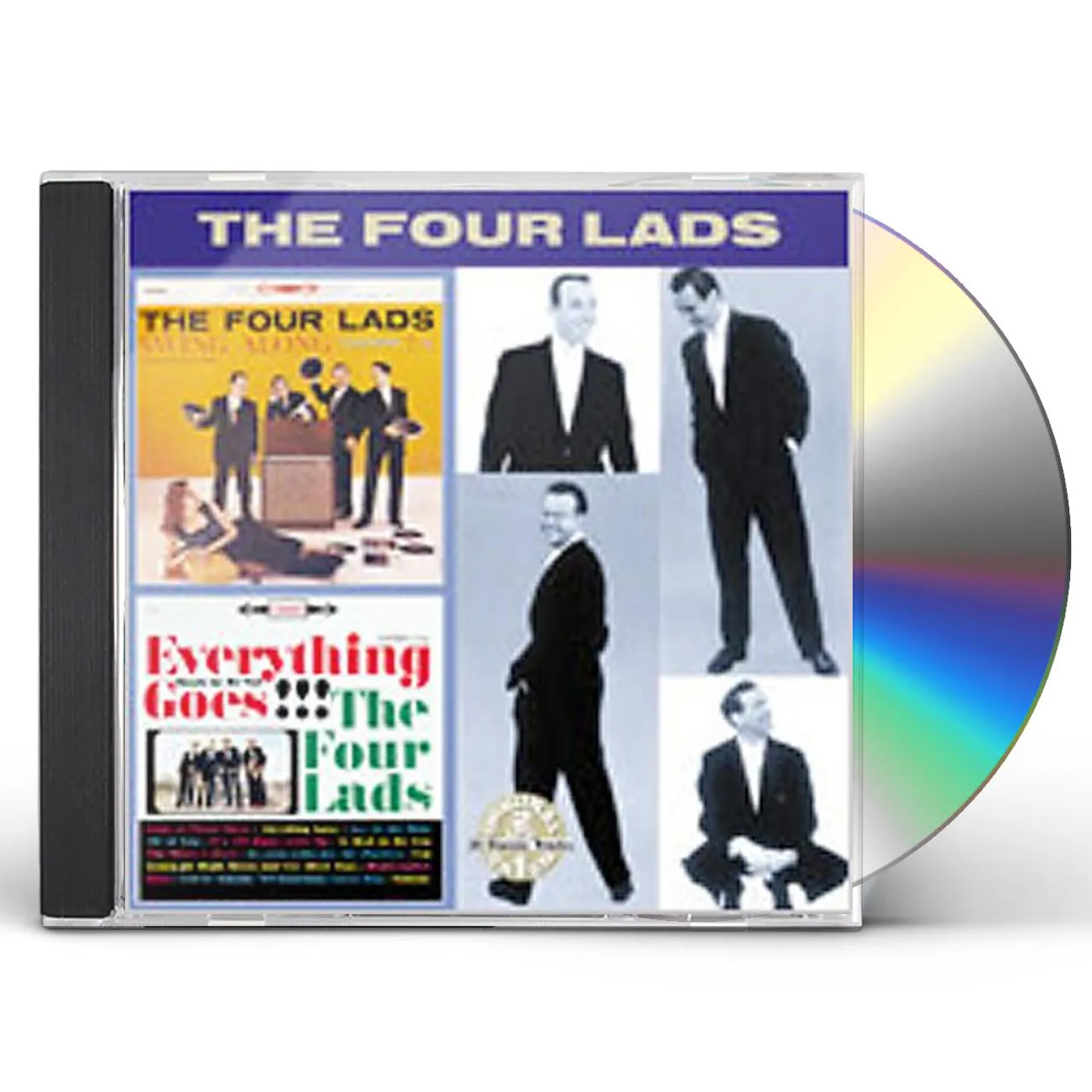 The Four Lads SWING ALONG / EVERYTHING GOES CD