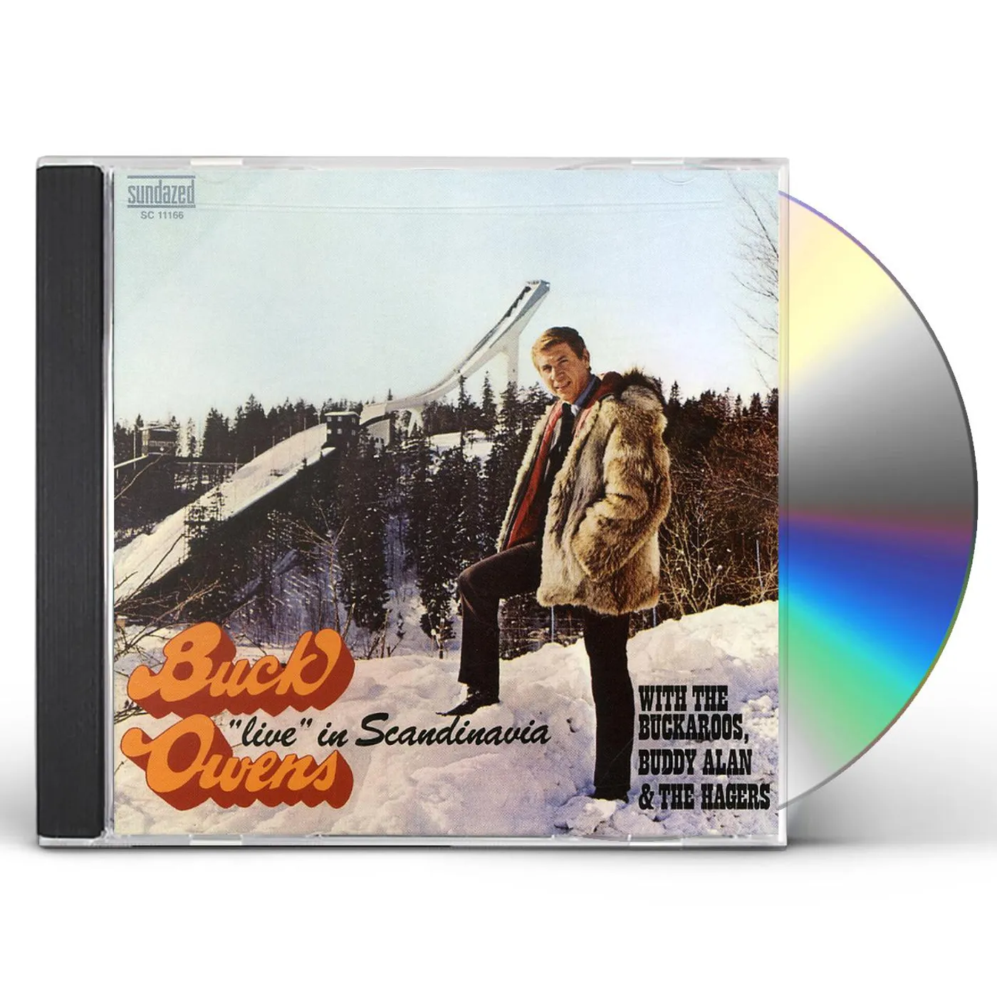 Buck Owens And His Buckaroos LIVE IN SCANDINAVIA CD