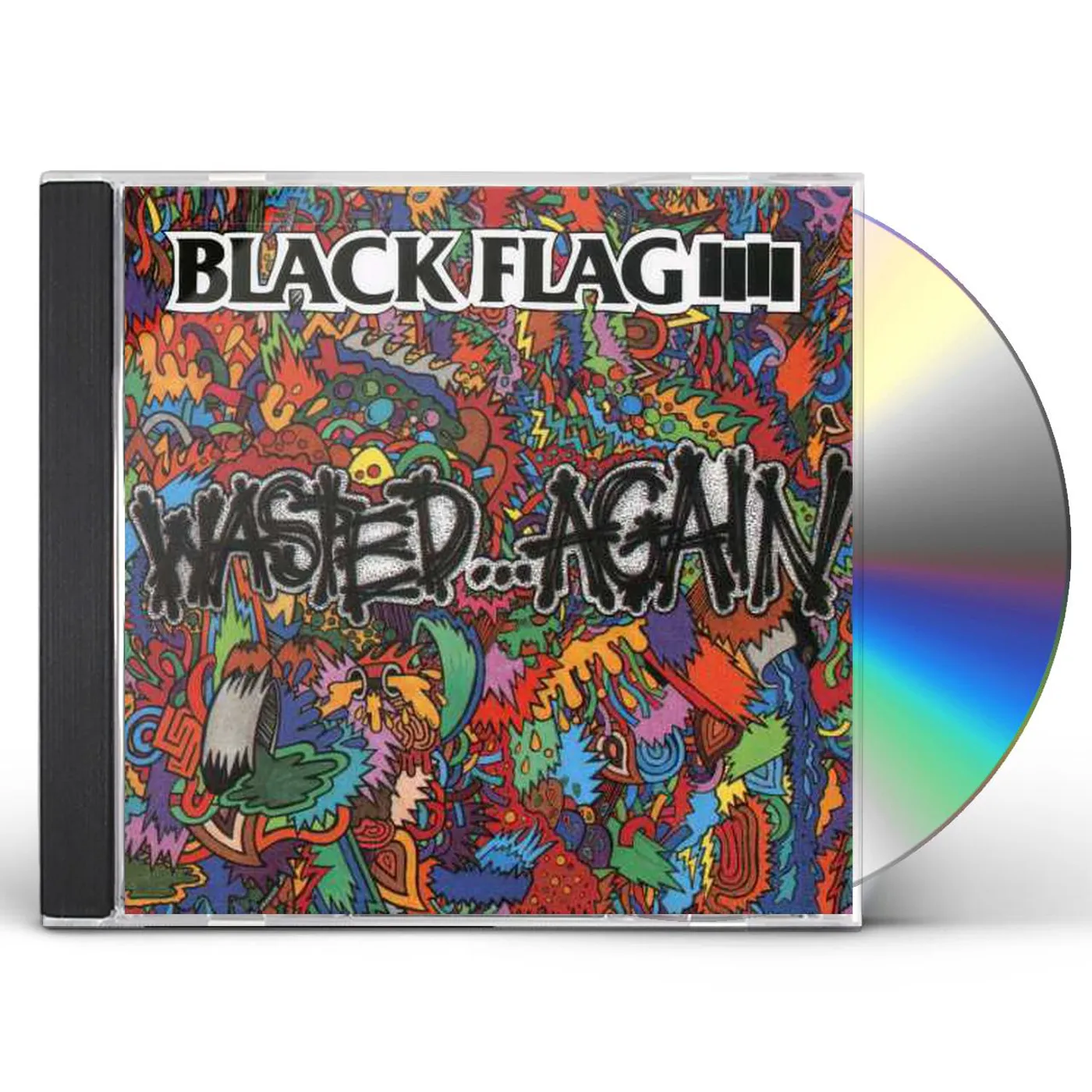 Black Flag WASTED AGAIN CD
