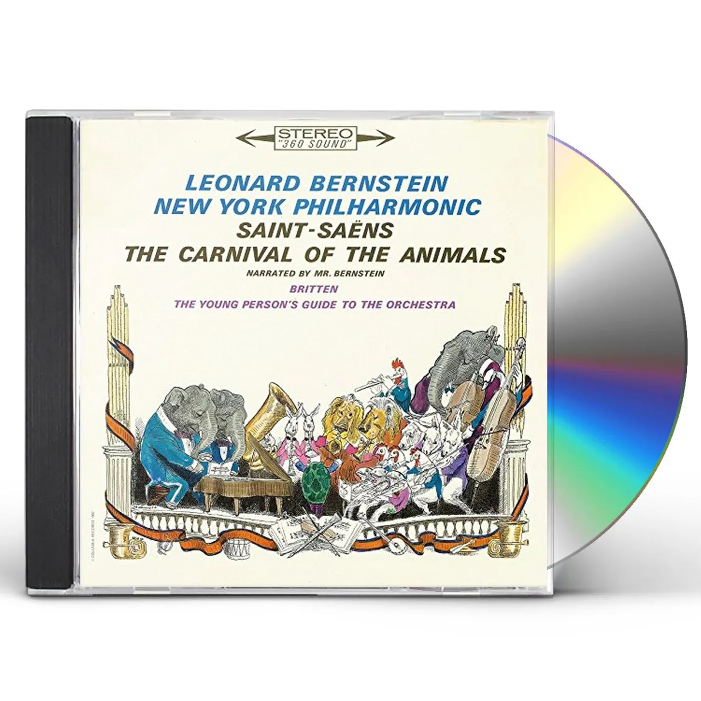 Leonard Bernstein PETER & THE WOLF / CARNIVAL OF CD