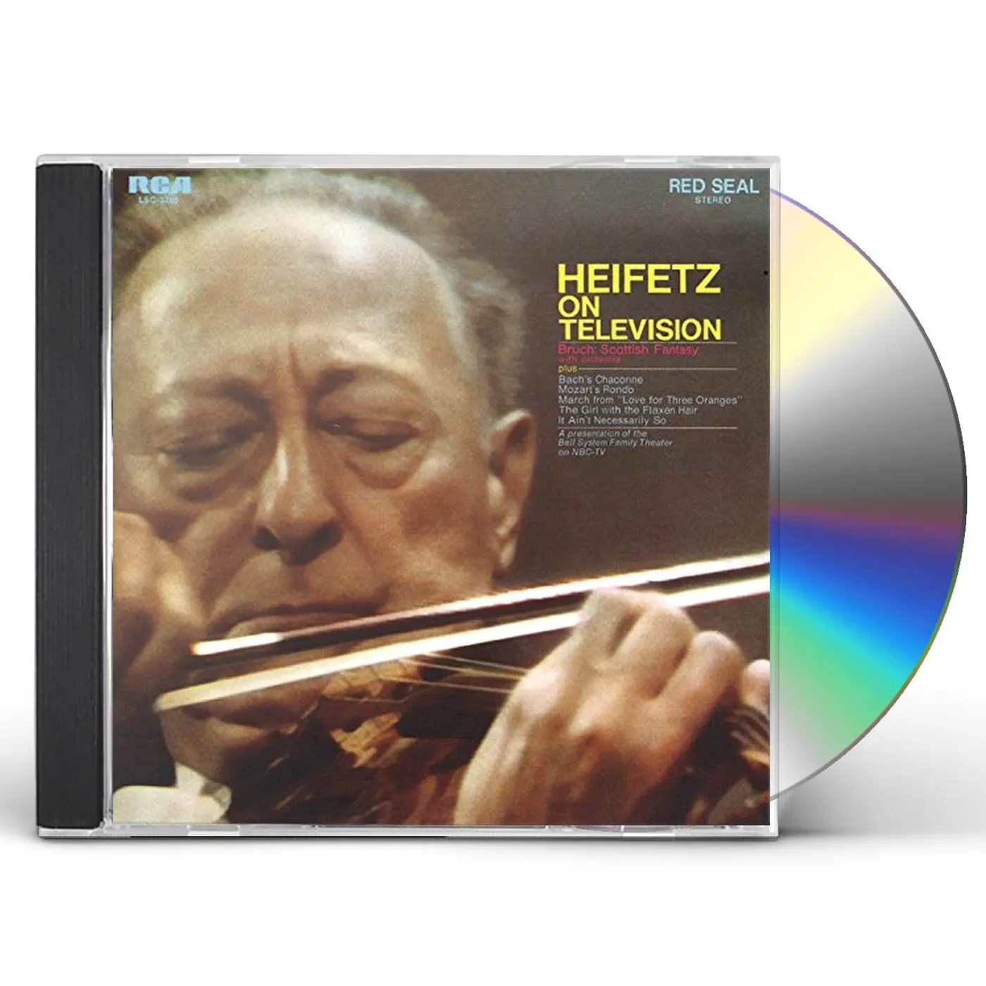 Jascha Heifetz HEIFETZ ON TELEVISION CD