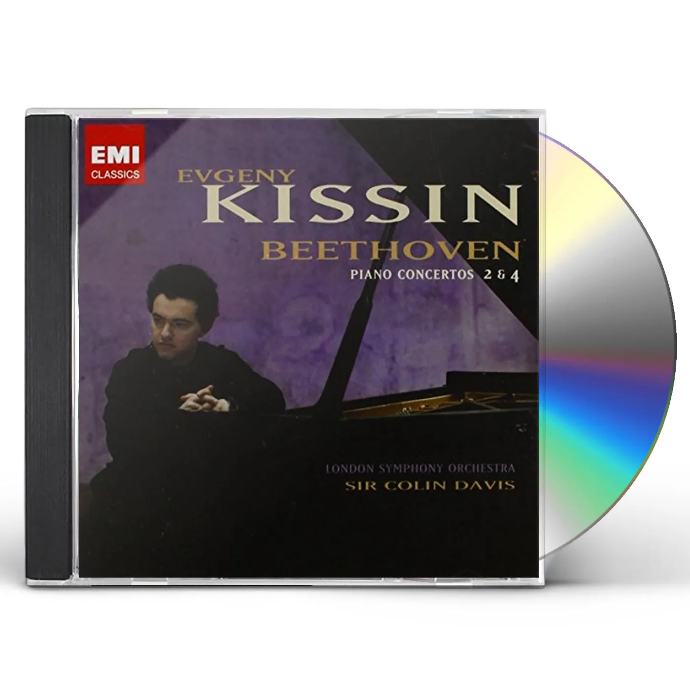 Evgeny Kissin BEETHOVEN:PIANO CONCERTOS 2 & 4 CD