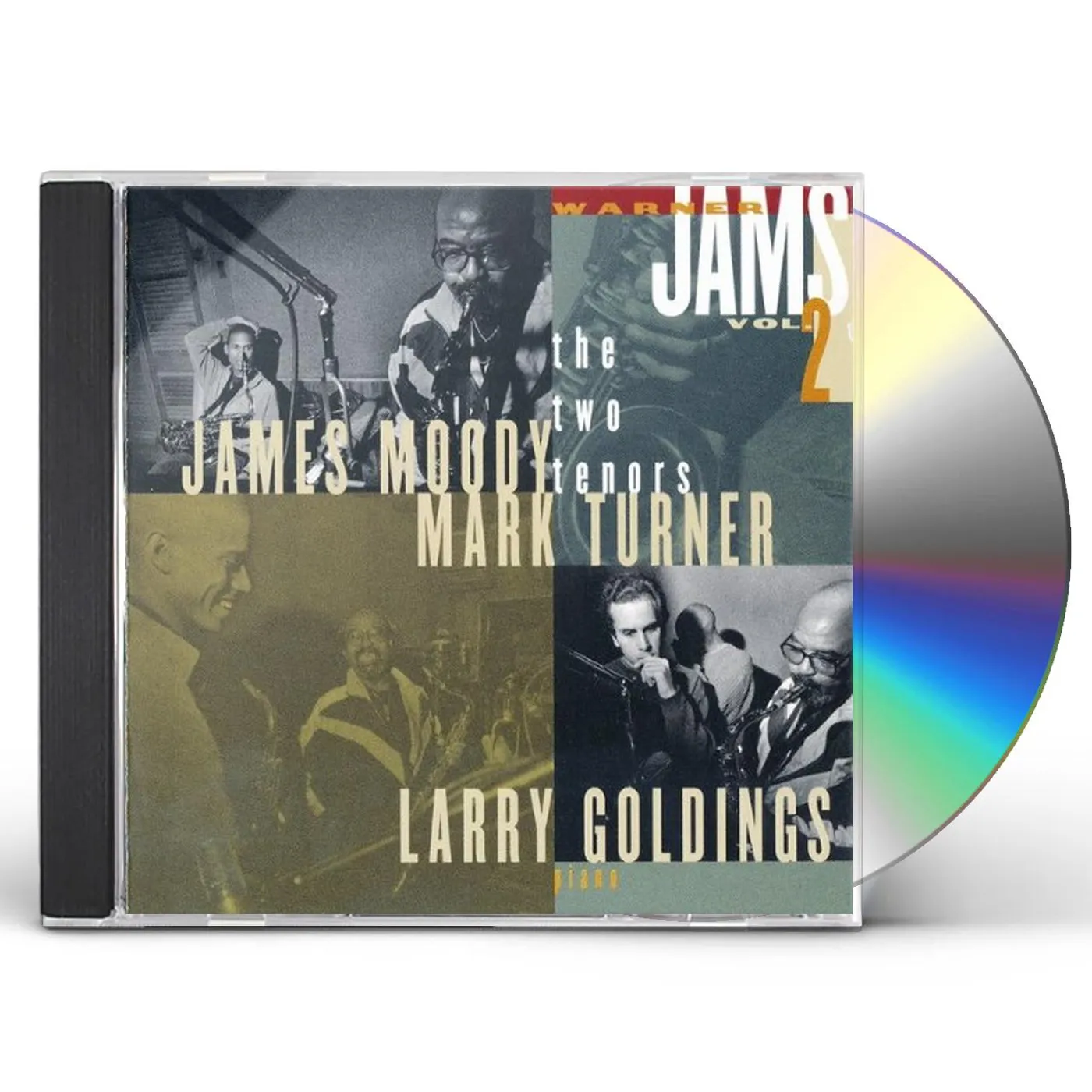 James Moody WARNER JAMS: TWO TENORS 2 CD