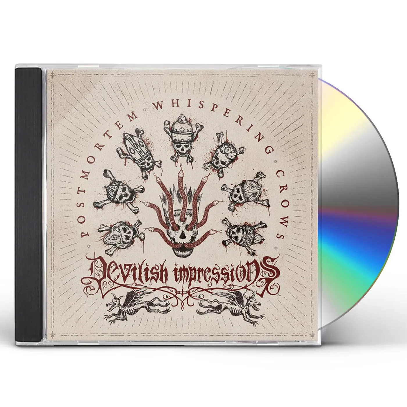 Devilish Impressions POST MORTEM WHISPERING CROWS CD