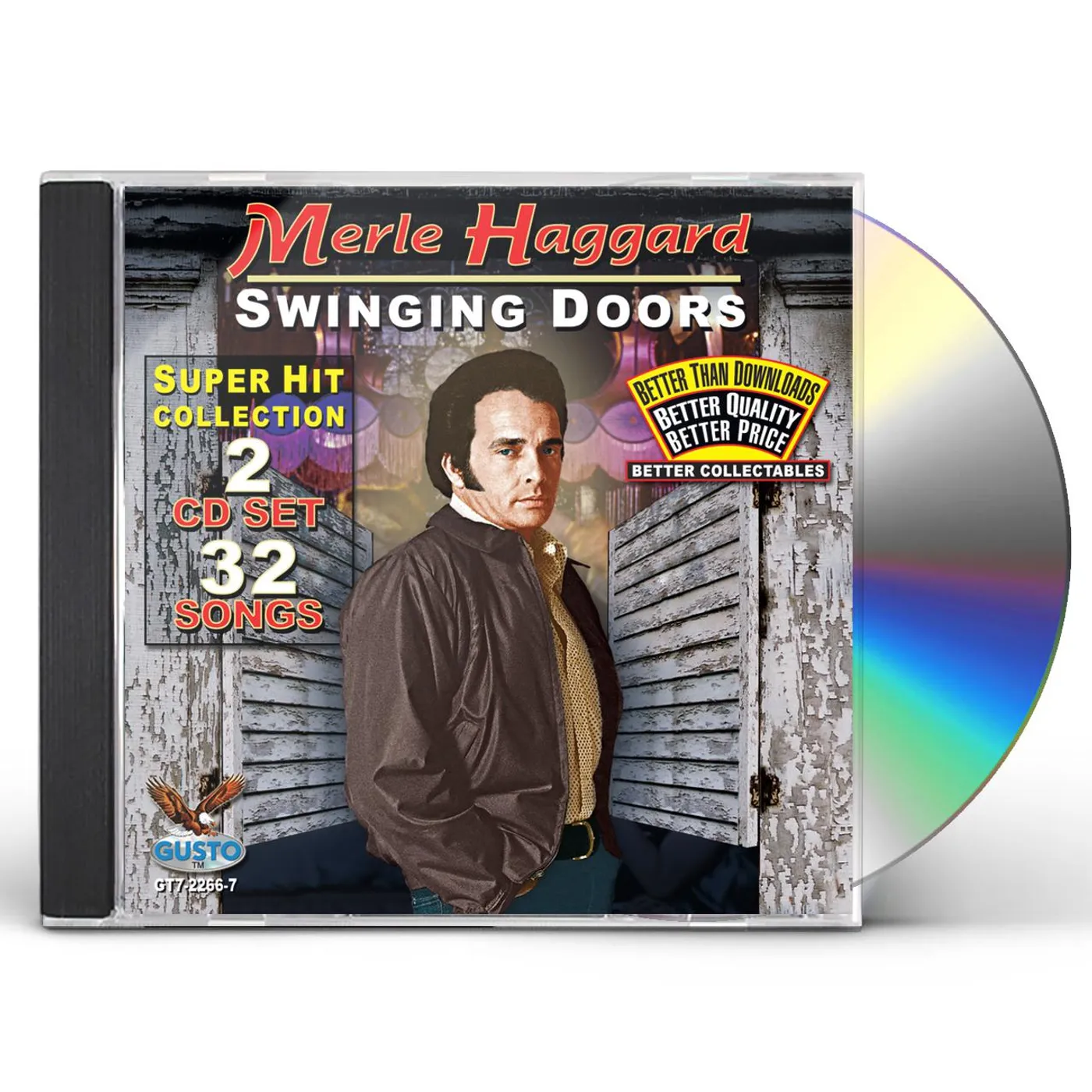 Merle Haggard SWINGING DOORS: HITS COLLECTION CD