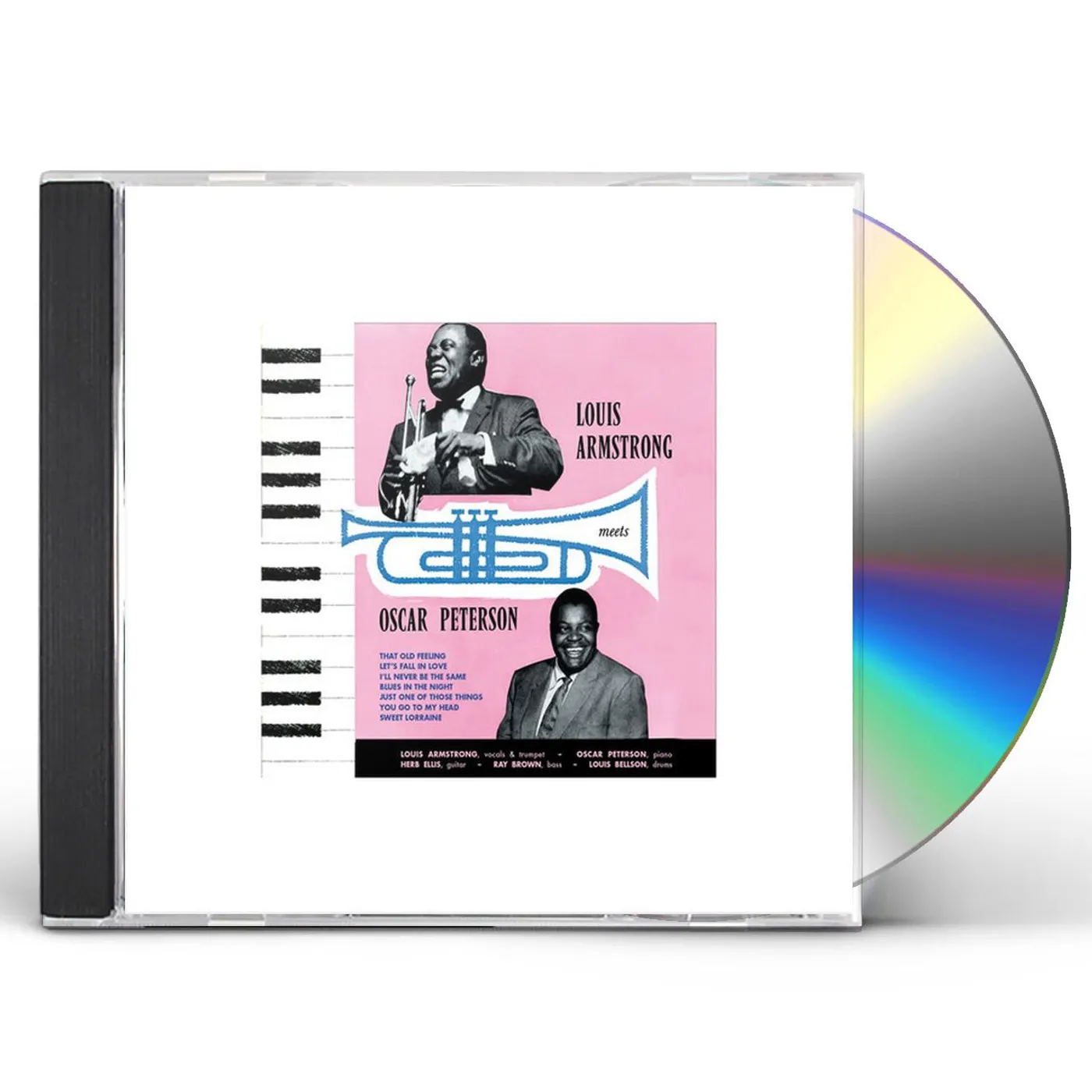 Louis Armstrong & Oscar Peterson LOUIS ARMSTRONG MEETS OSCAR PETERSON CD