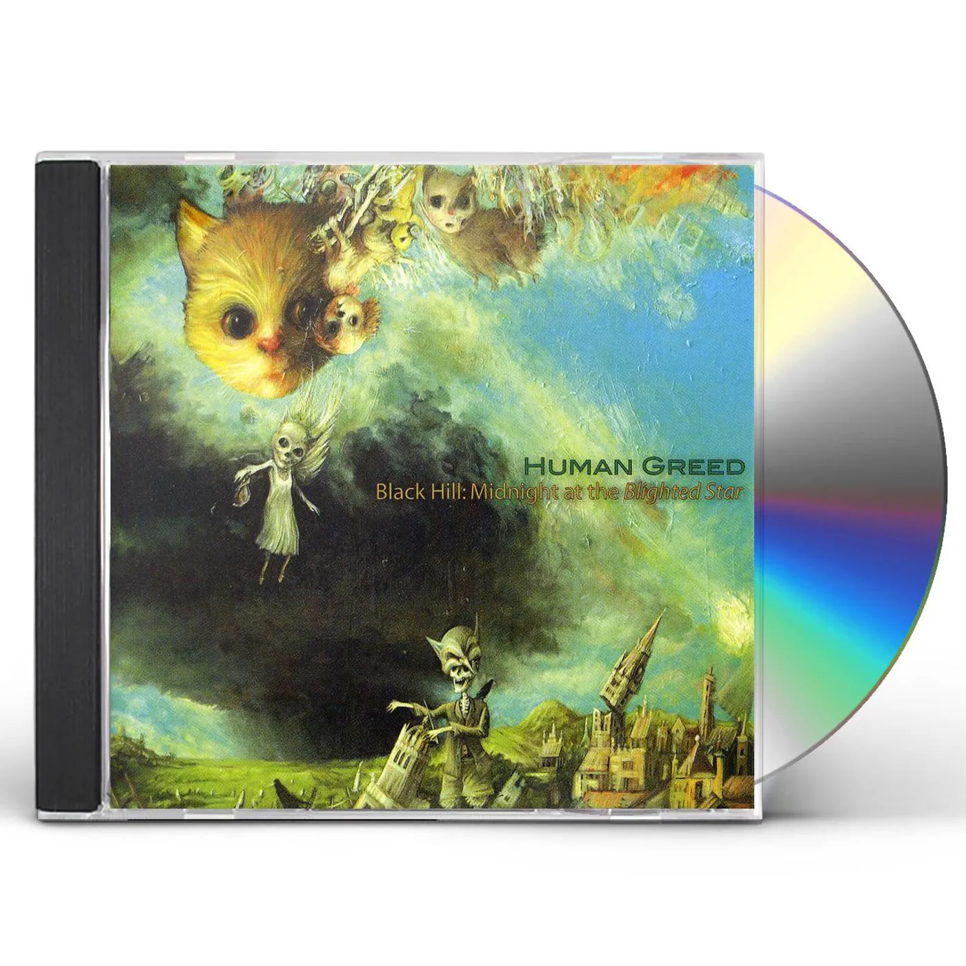 Human Greed BLACK HILL: MIDNIGHT AT THE BLIGHTED STAR CD