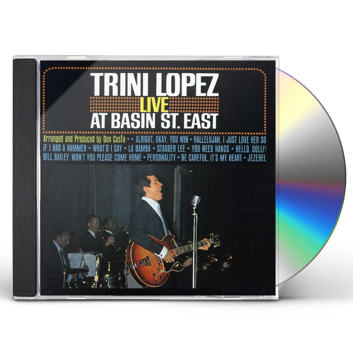 Trini Lopez LIVE AT BASIN STREET EAST CD