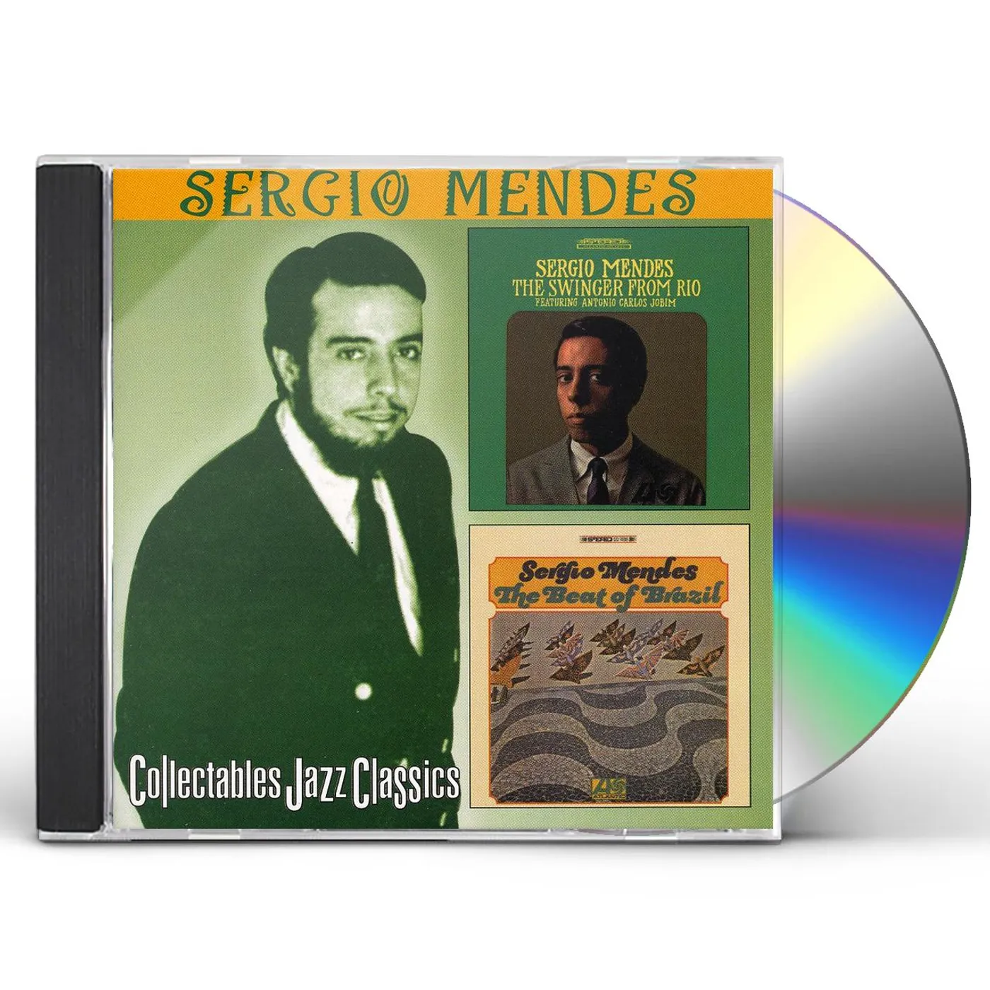 Sergio Mendes SWINGER FROM RIO / BEAT OF BRAZIL CD