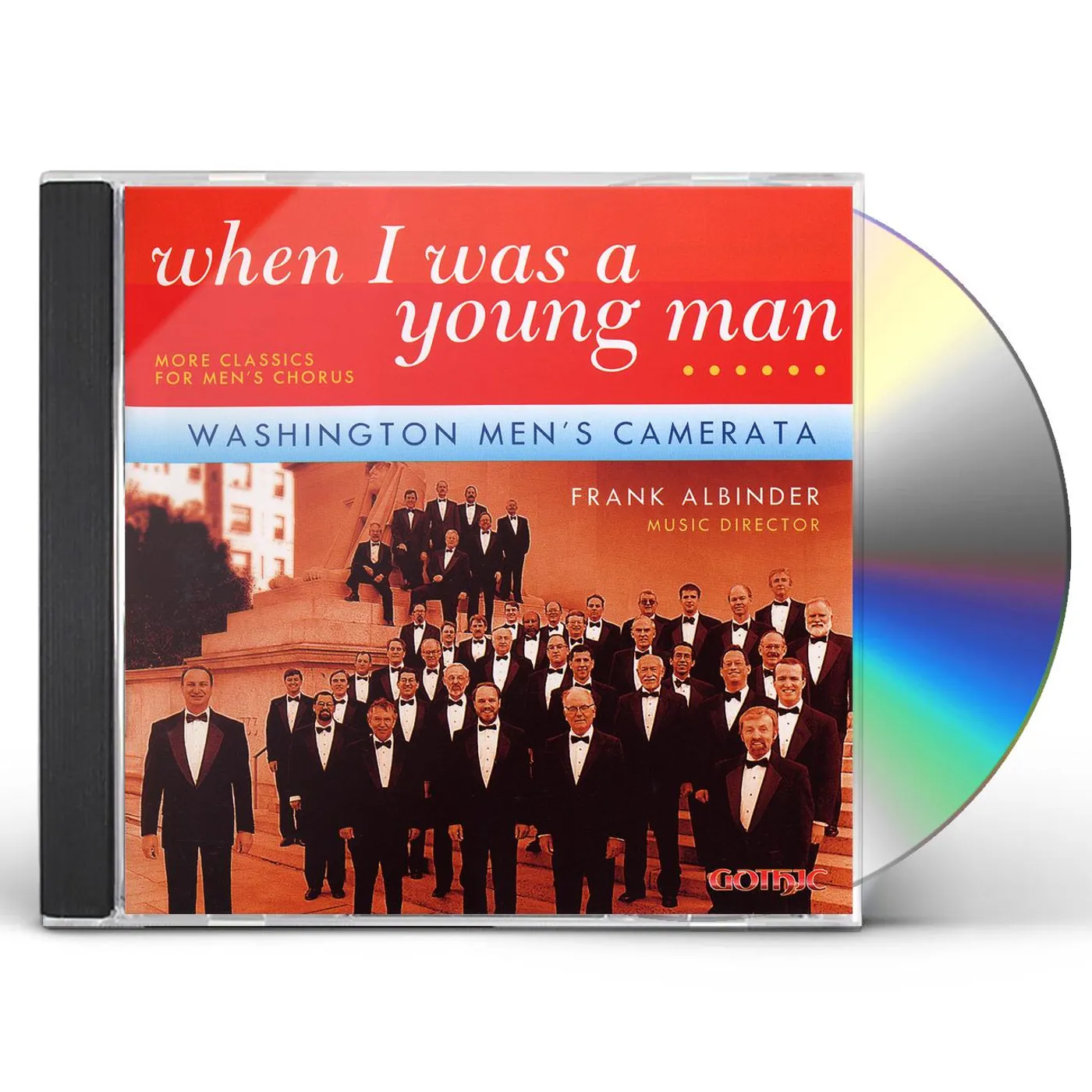 Washington Men's Camerata WHEN I WAS A YOUNG MAN: MORE CLASSICS FOR MEN'S CD