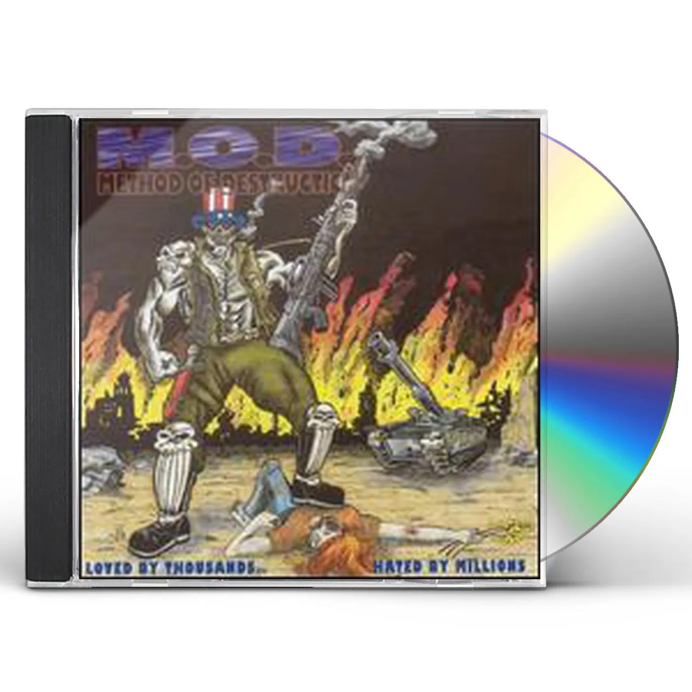 M.O.D (Method Of Destruction) LOVED BY THOUSANDS HATED BY MILLIONS CD