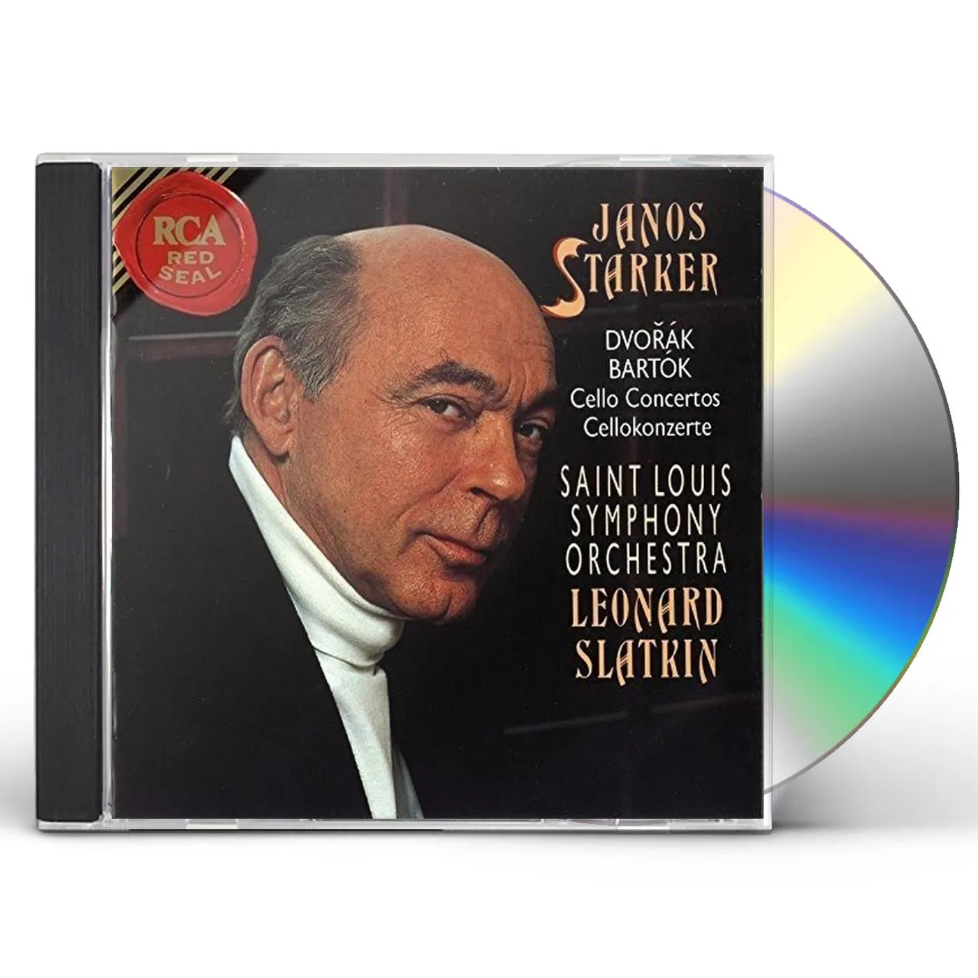 János Starker DVORAK & BARTOK: CELLO CONCERTOS CD