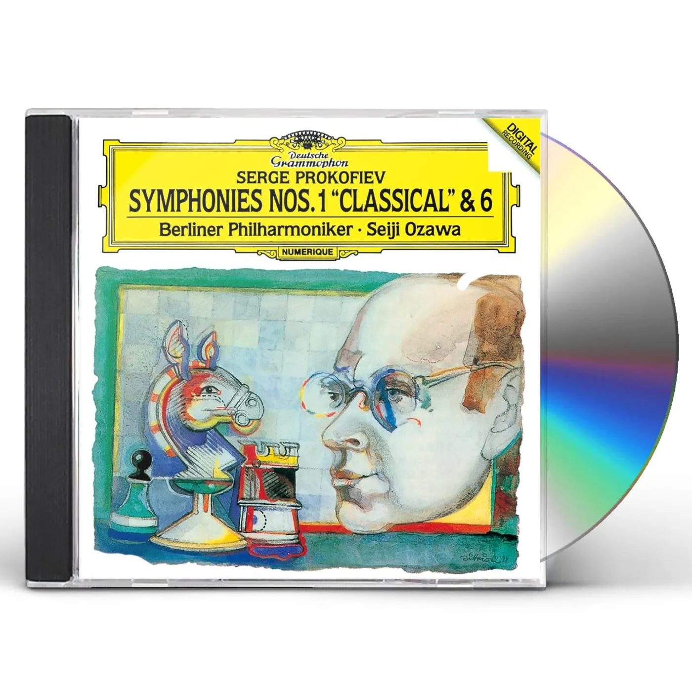 Seiji Ozawa PROKOVIEF: SYMPHONIES NO. 1. NO. 2 CD