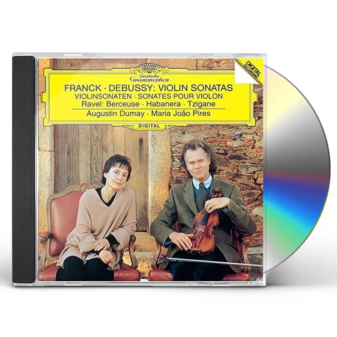 Augustin Dumay FRANCK / DEBUSSY: VIOLIN SONATAS CD