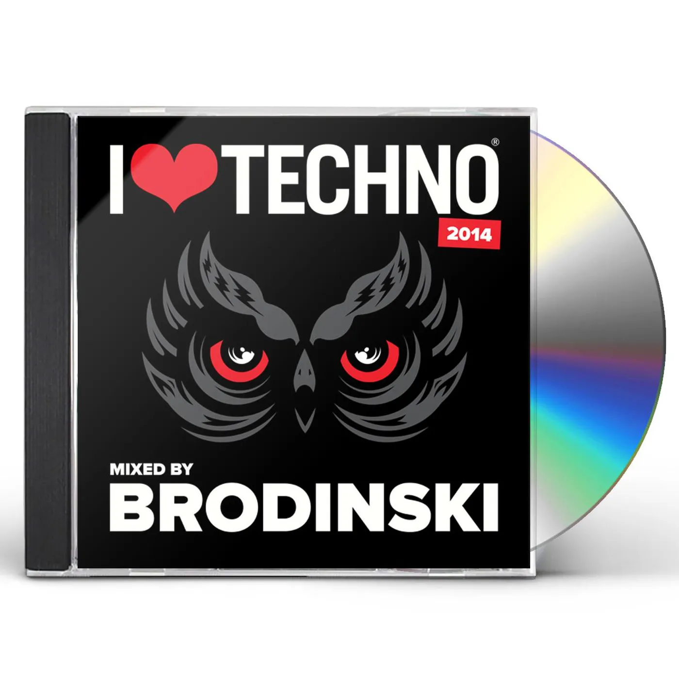 Brodinski I LOVE TECHNO 2014 CD