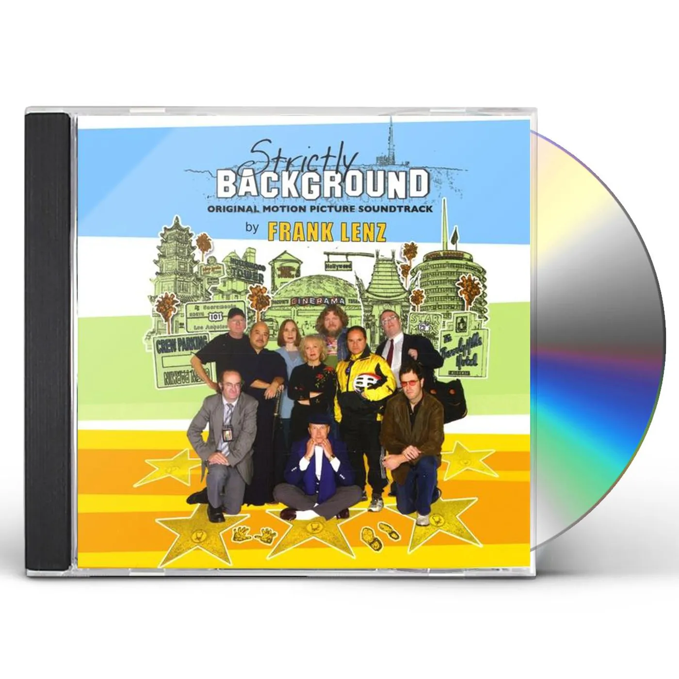 Frank Lenz STRICTLY BACKGROUND CD