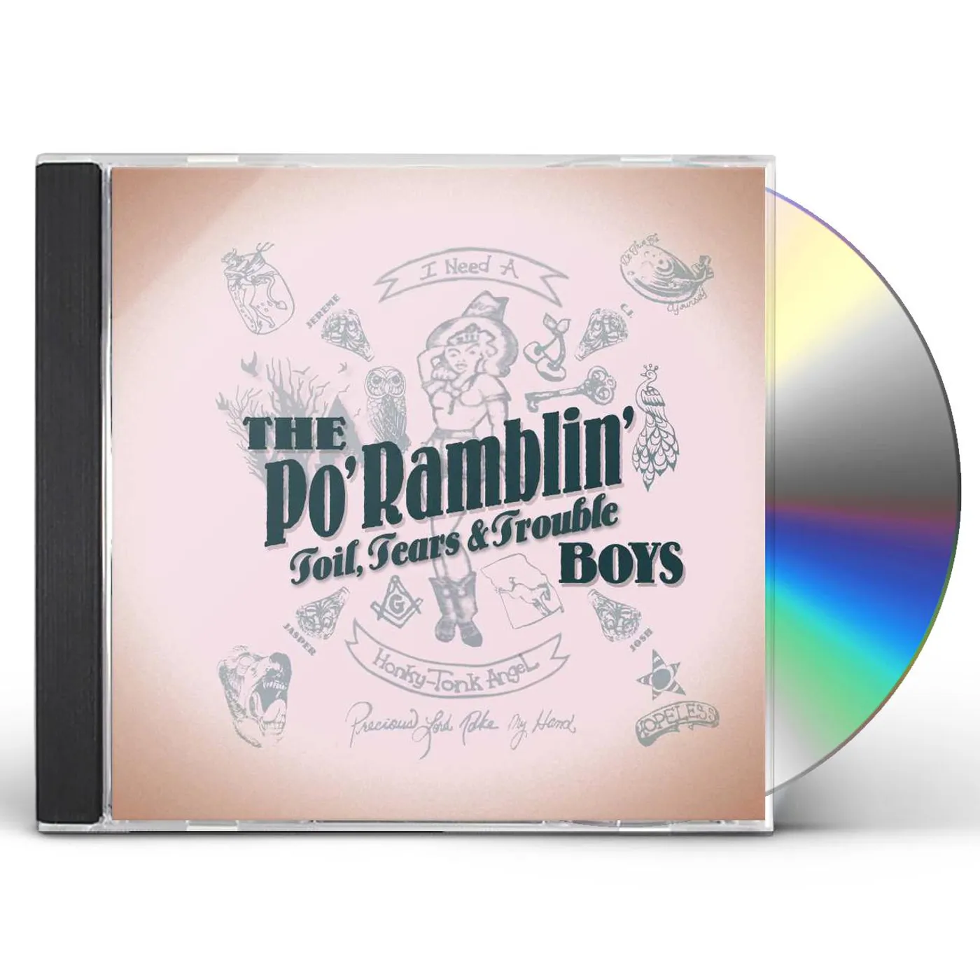 The Po' Ramblin' Boys TOIL TEARS & TROUBLE CD