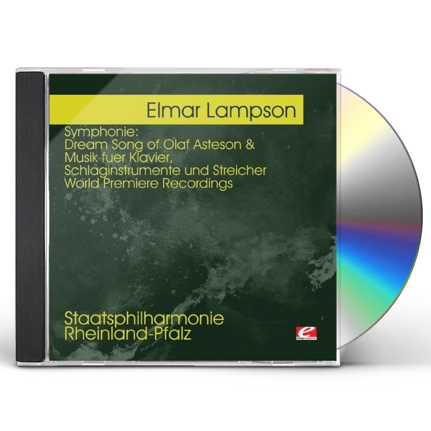 Elmar Lampson LAMPSON: SYMPHONIE: DREAM SONG OF OLAF ASTESON CD