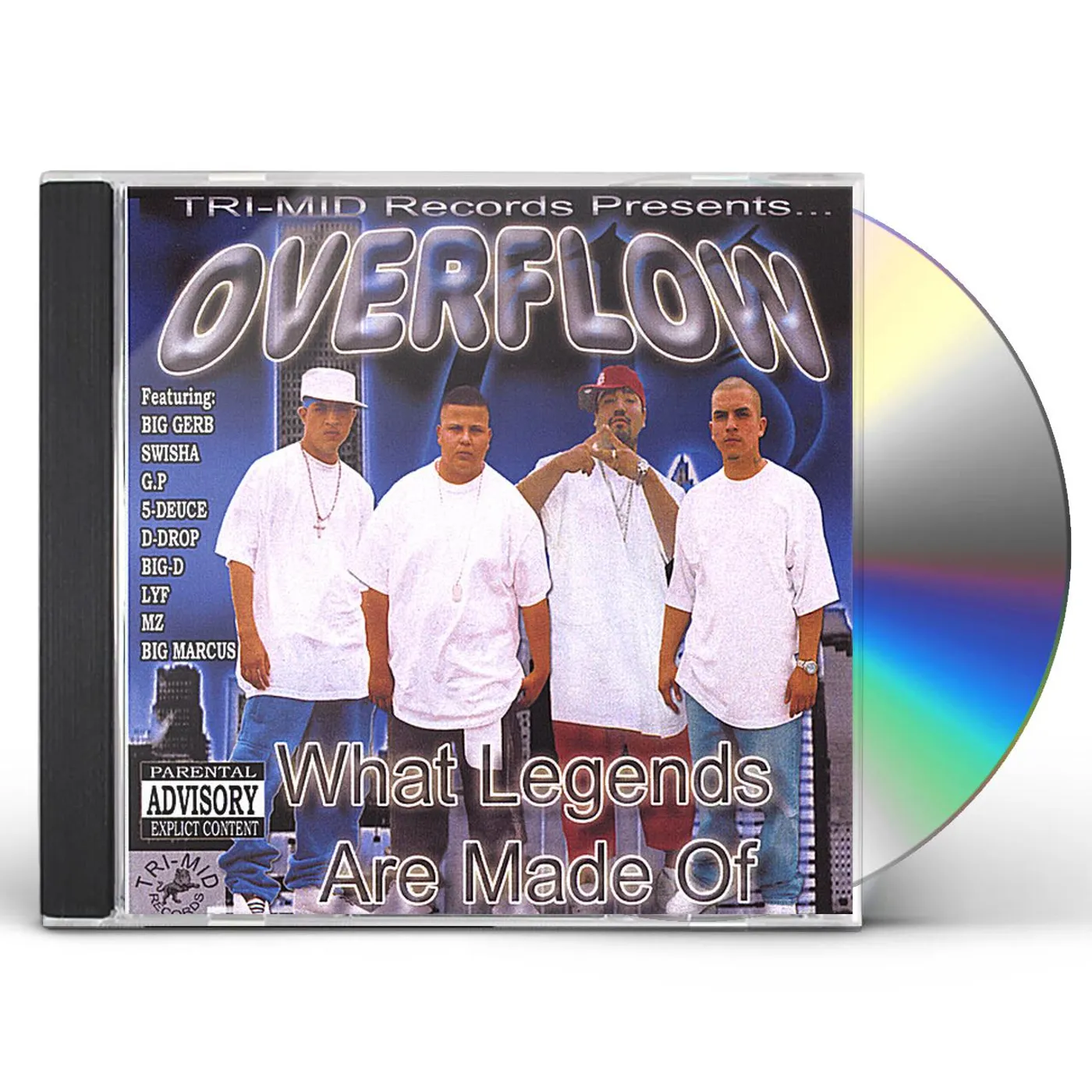 Overflow WHAT LEGENDS ARE MADE OF CD