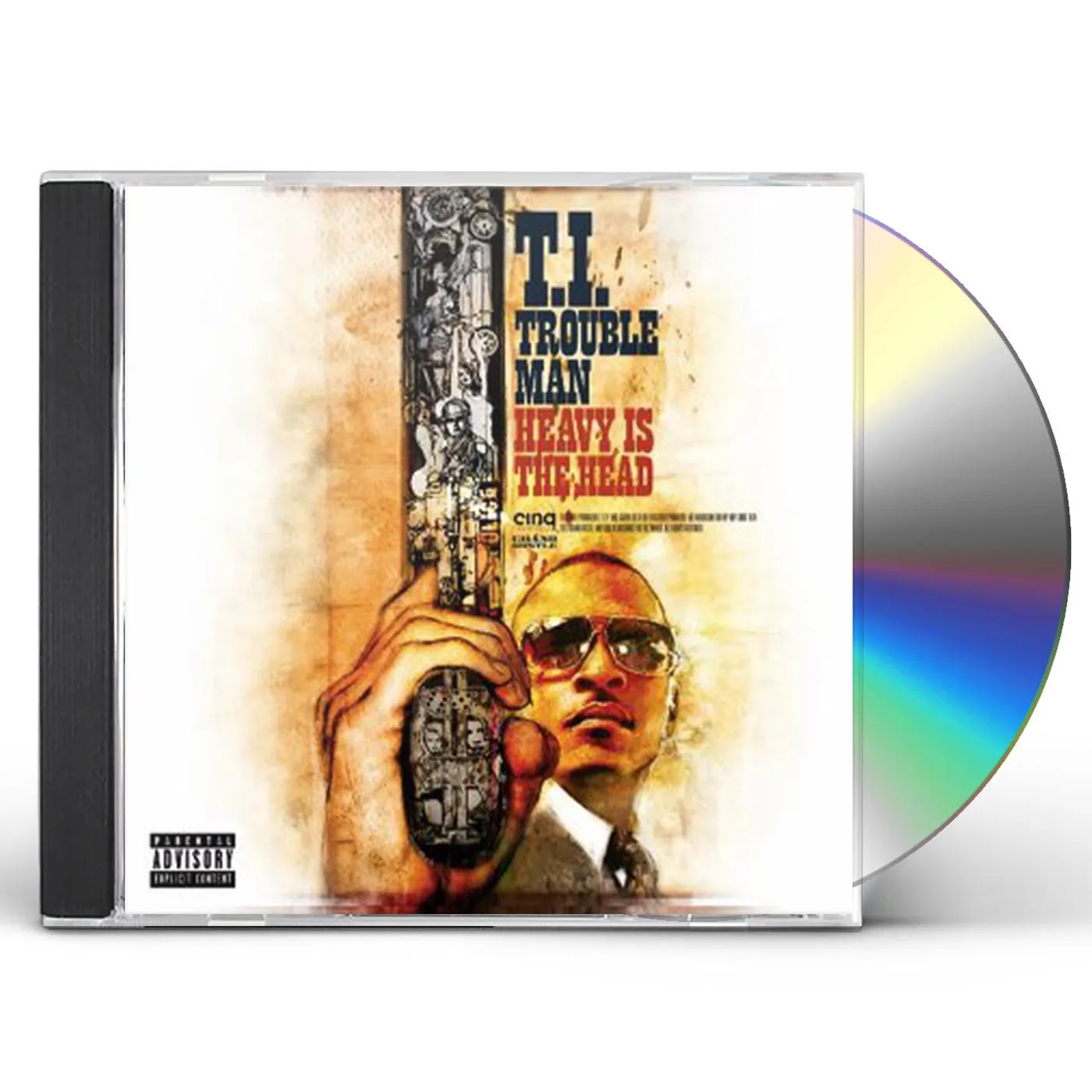 T.I. TROUBLE MAN: HEAVY IS THE HEAD CD