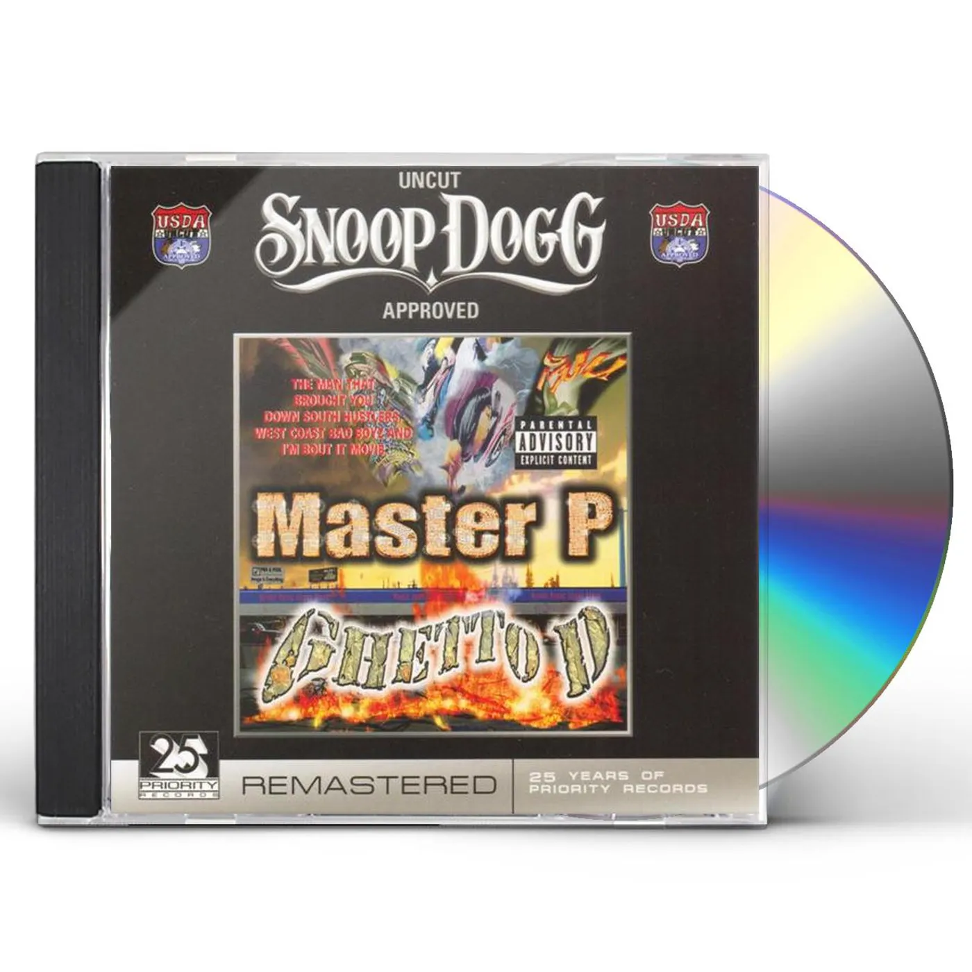 Master P Ghetto D (Explicit) CD