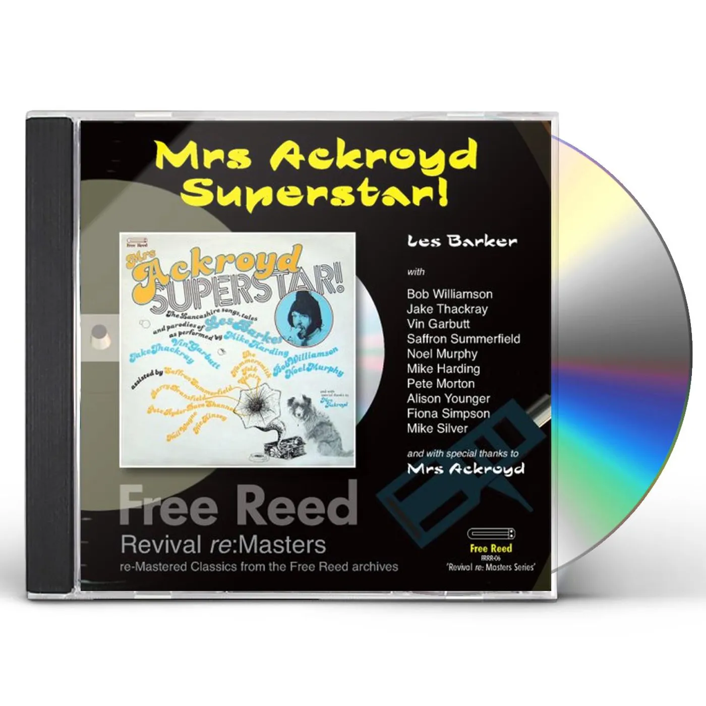 Les Barker MRS ACKROYD: SUPERSTAR CD