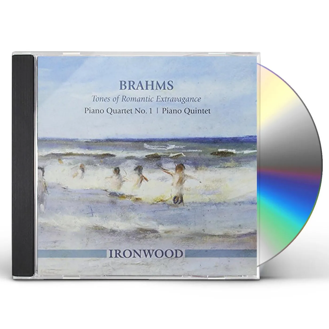 Ironwood BRAHMS TONES OF ROMANTIC EXTRAVAGANCE: PIANO QRT CD