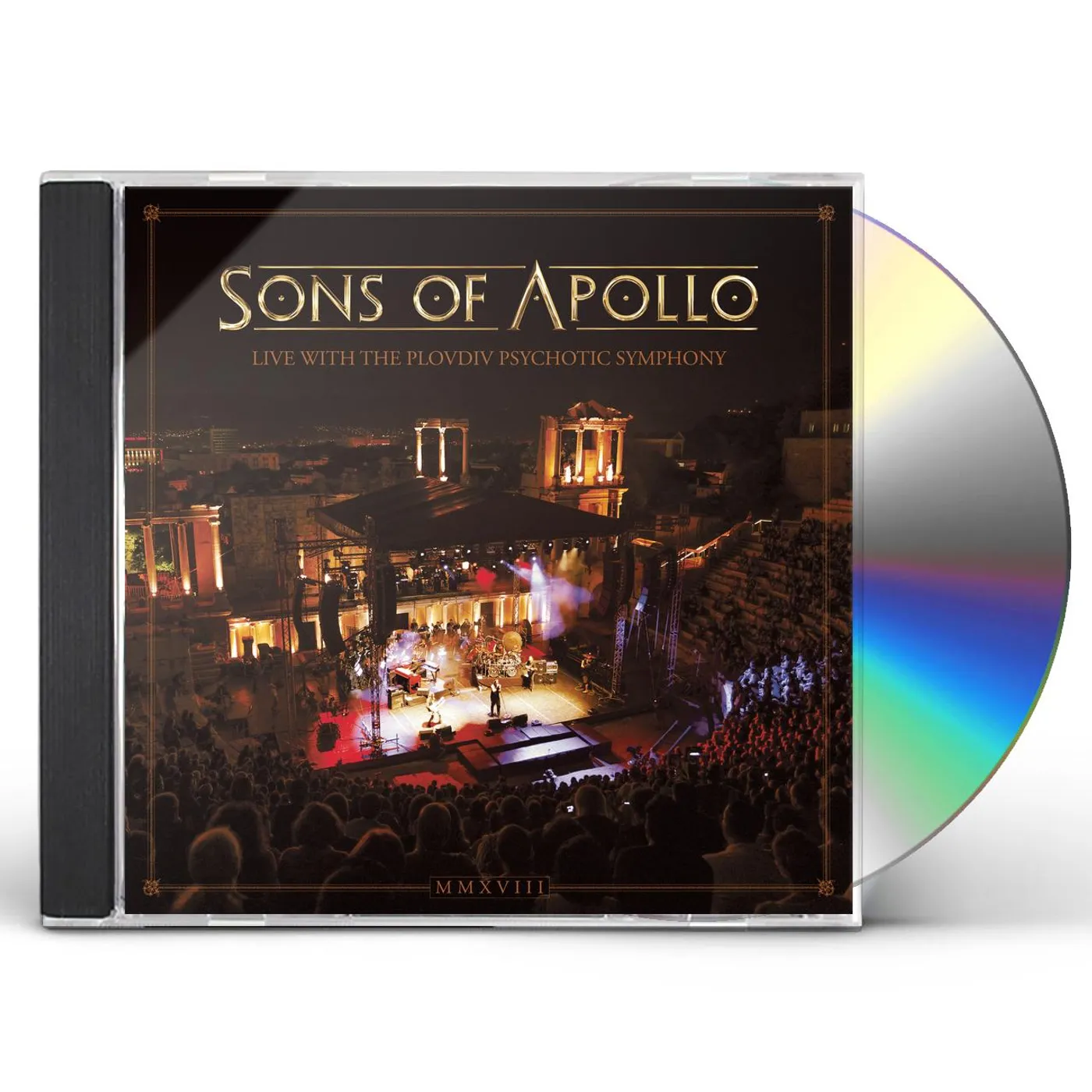Sons Of Apollo LIVE WITH THE PLOVDIV PSYCHOTIC SYMPHONY CD